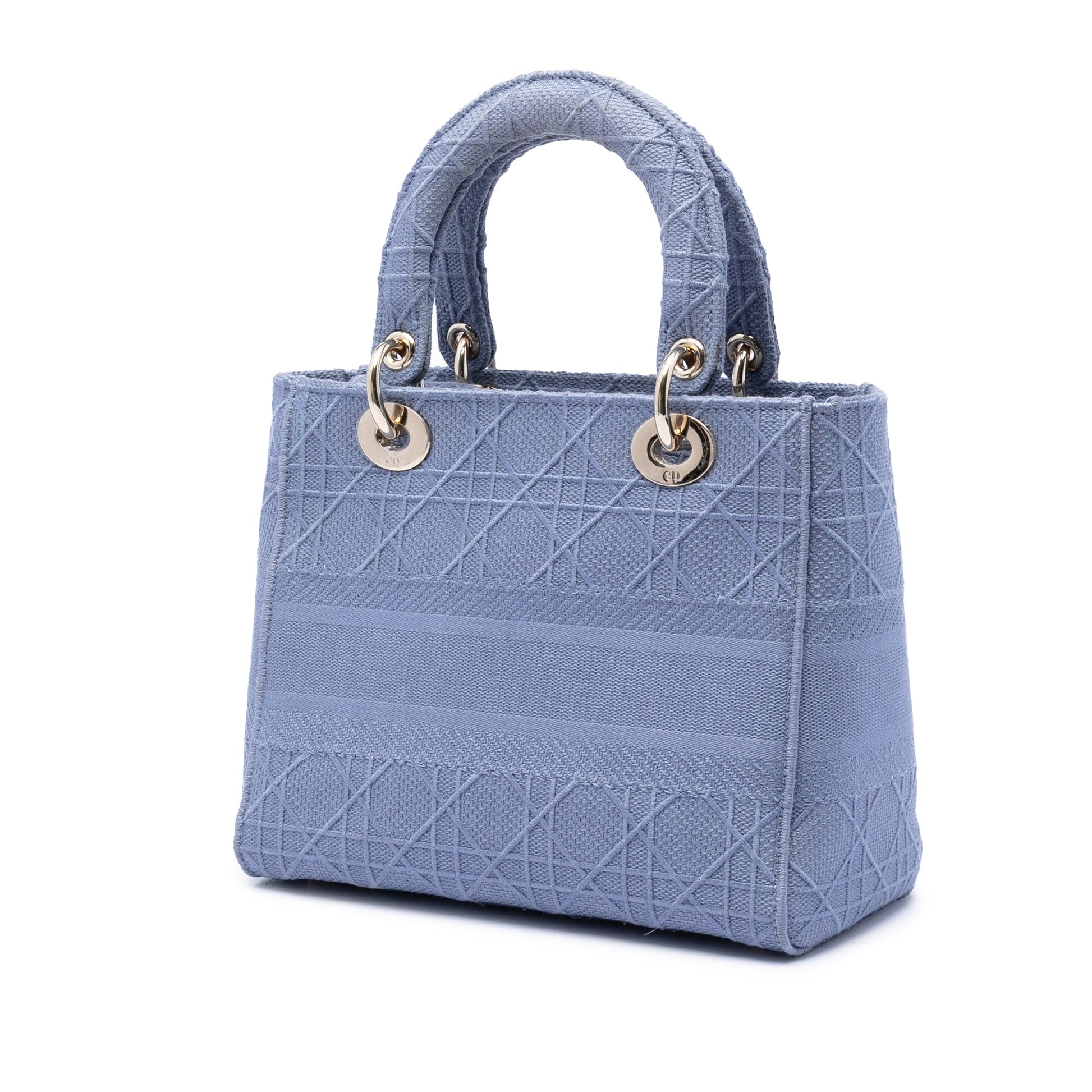Dior Medium Canvas Cannage Lady D Lite