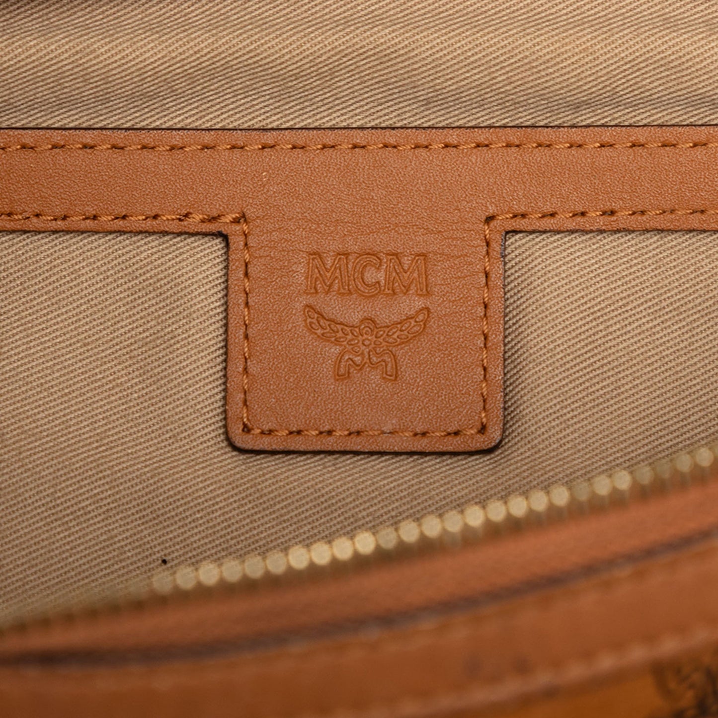 MCM Medium Visetos Coated Canvas Fursten Belt Bag