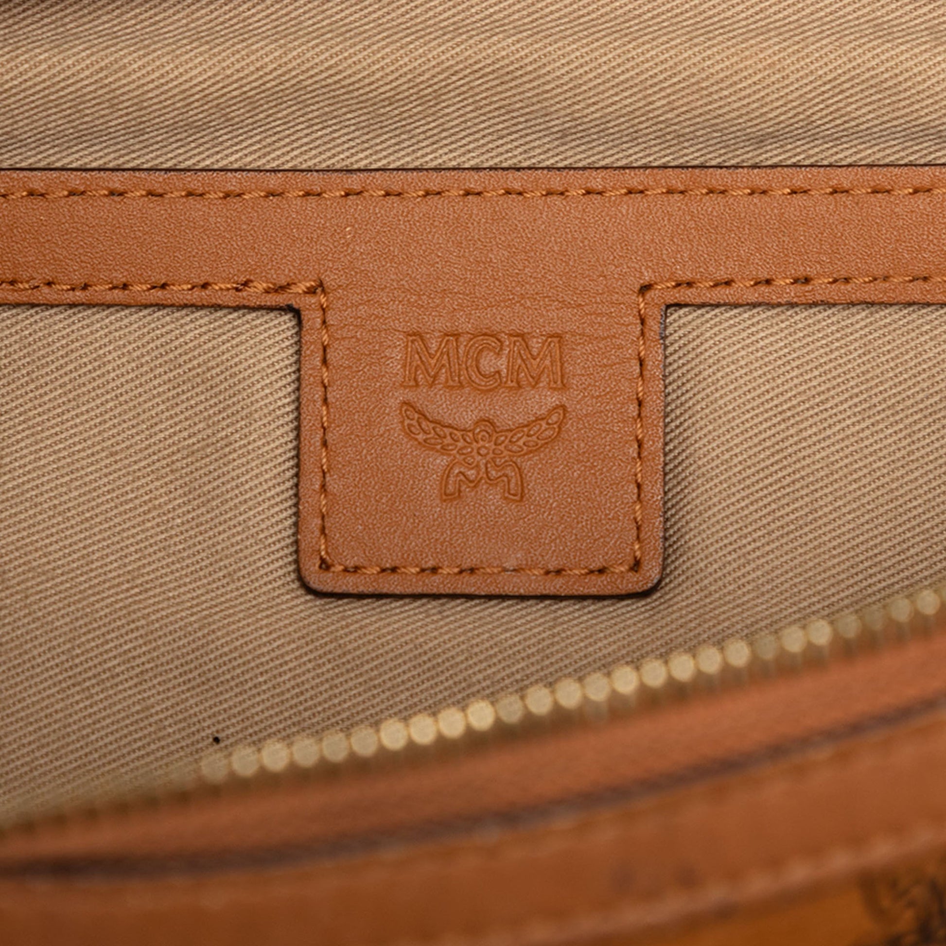 MCM Medium Visetos Coated Canvas Fursten Belt Bag