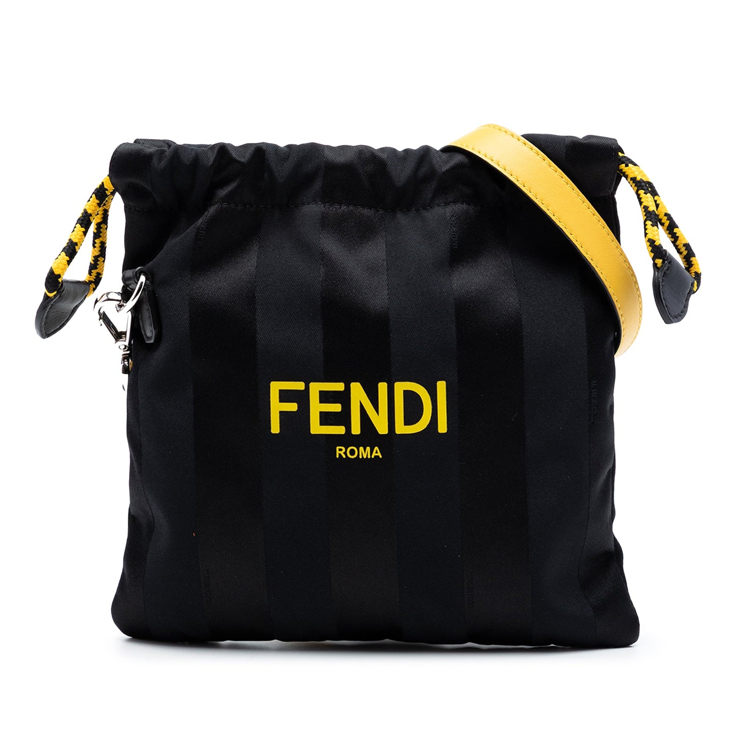 Fendi Small Pequin Nylon Pack Pouch Crossbody