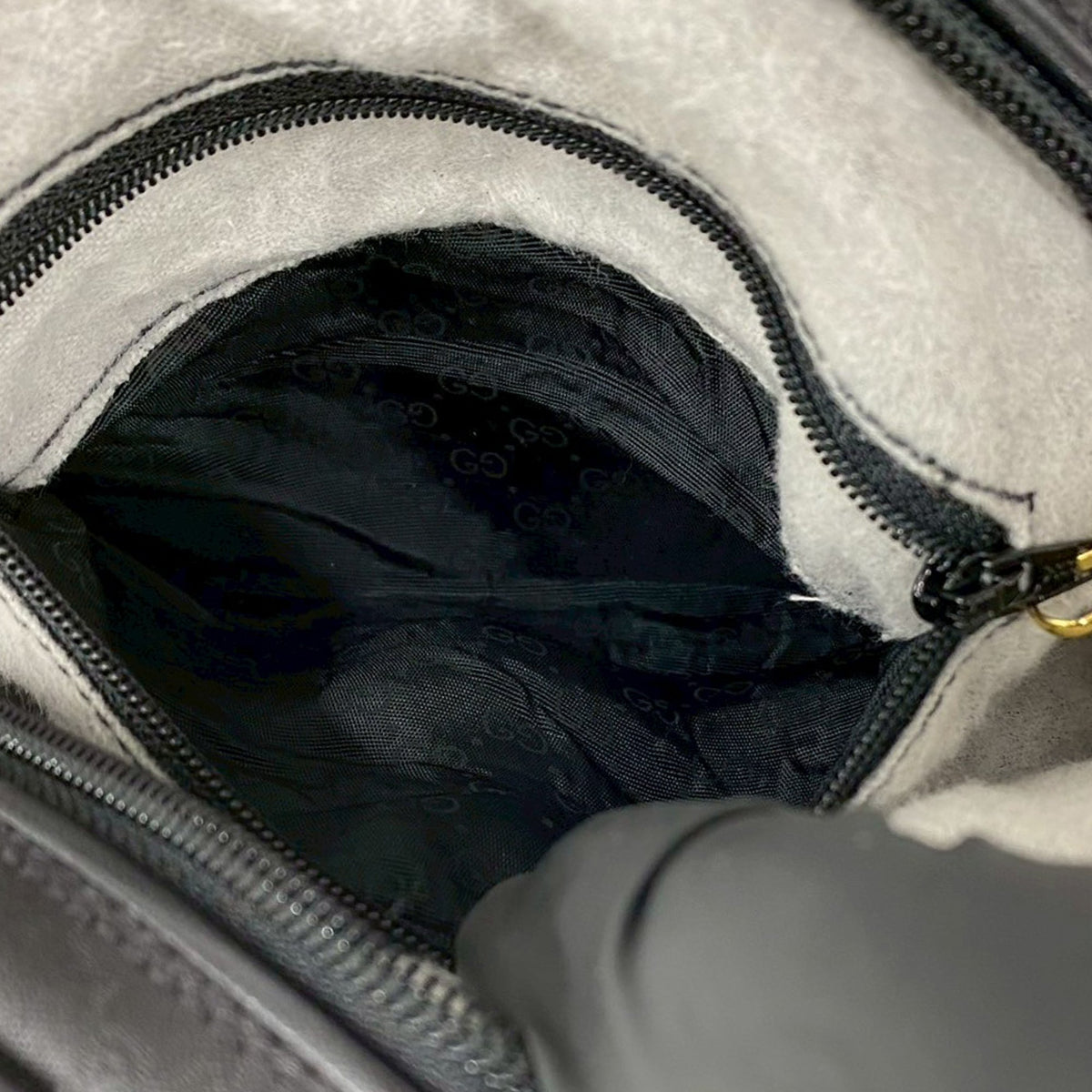 Gucci Micro GG Supreme Round Crossbody