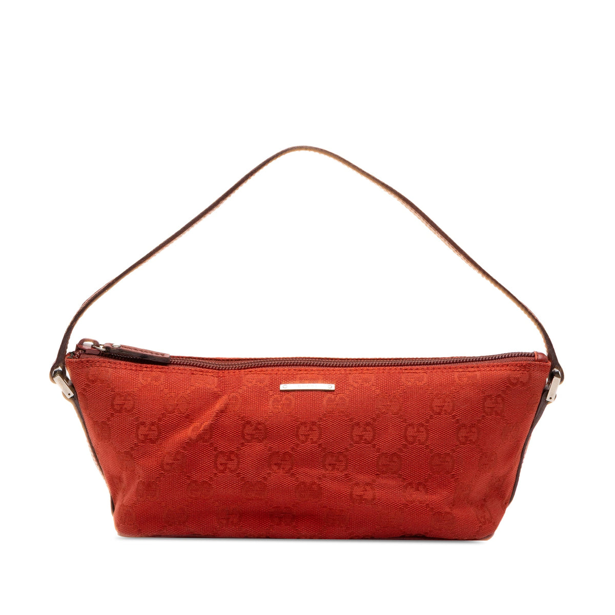 Gucci GG Canvas Boat — Red