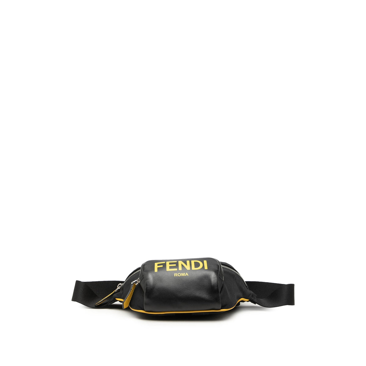 Fendi Nylon and Leather Logo Belt Bag
