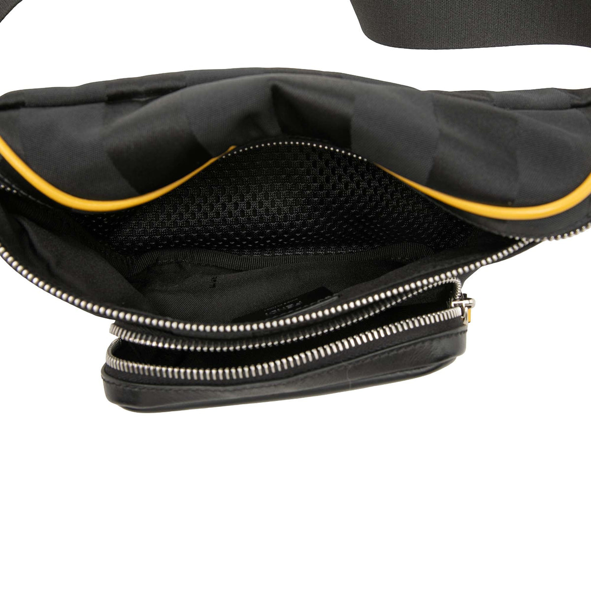 Fendi Nylon and Leather Logo Belt Bag