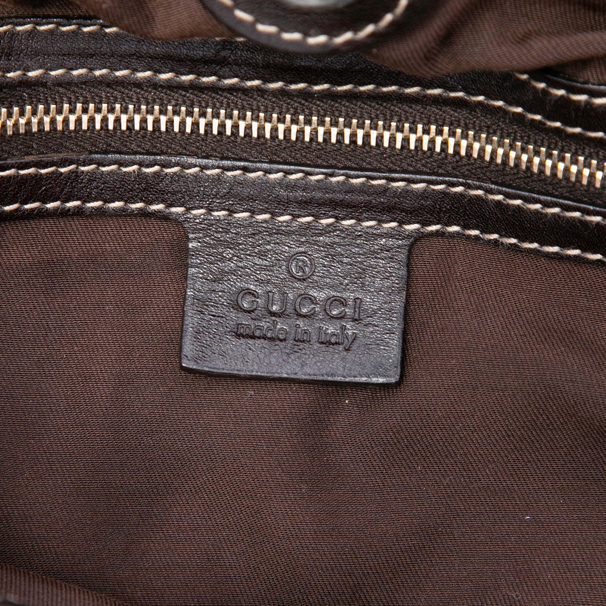 Gucci GG Canvas Studded Pelham Hobo Bag