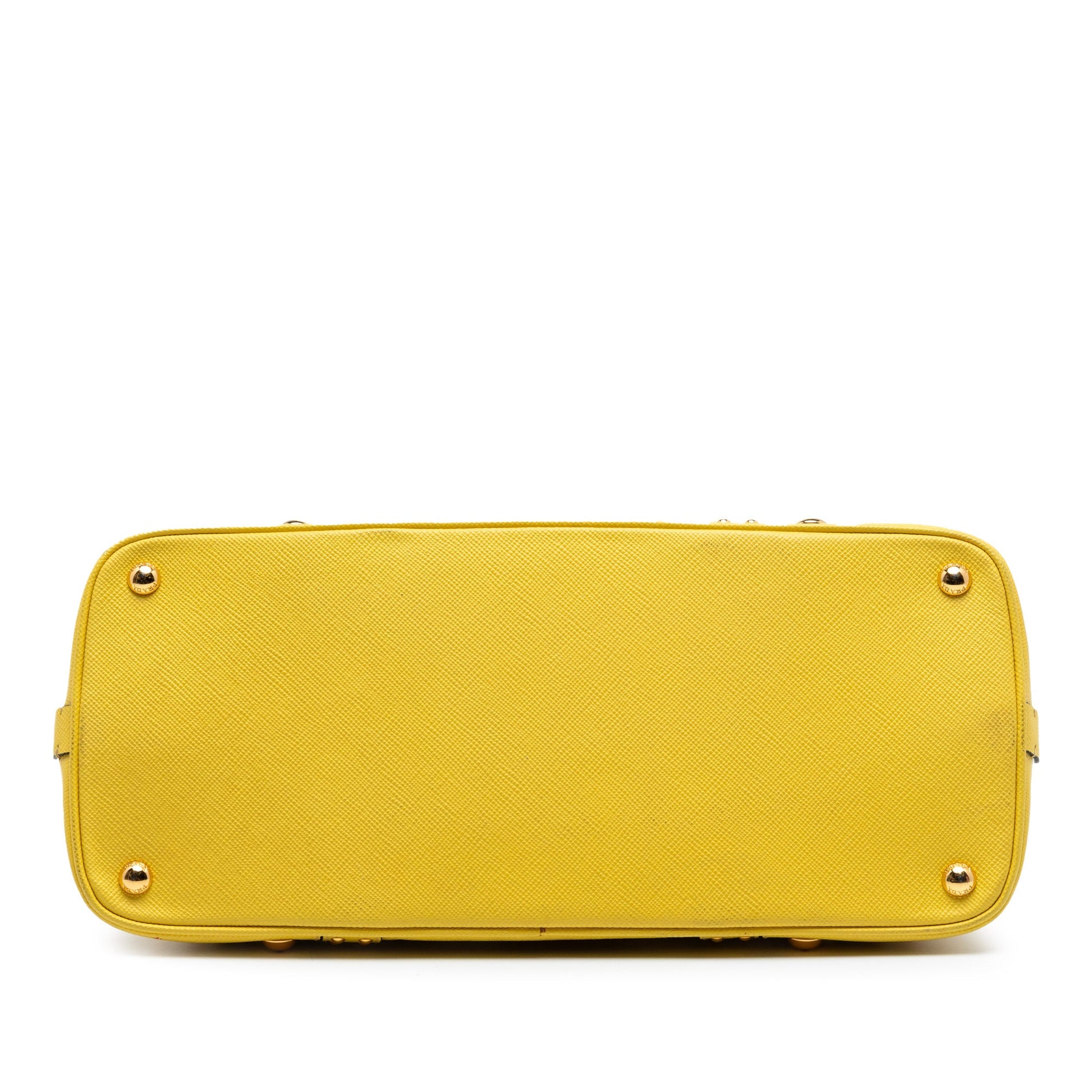Studded Saffiano Cuir Promenade Satchel