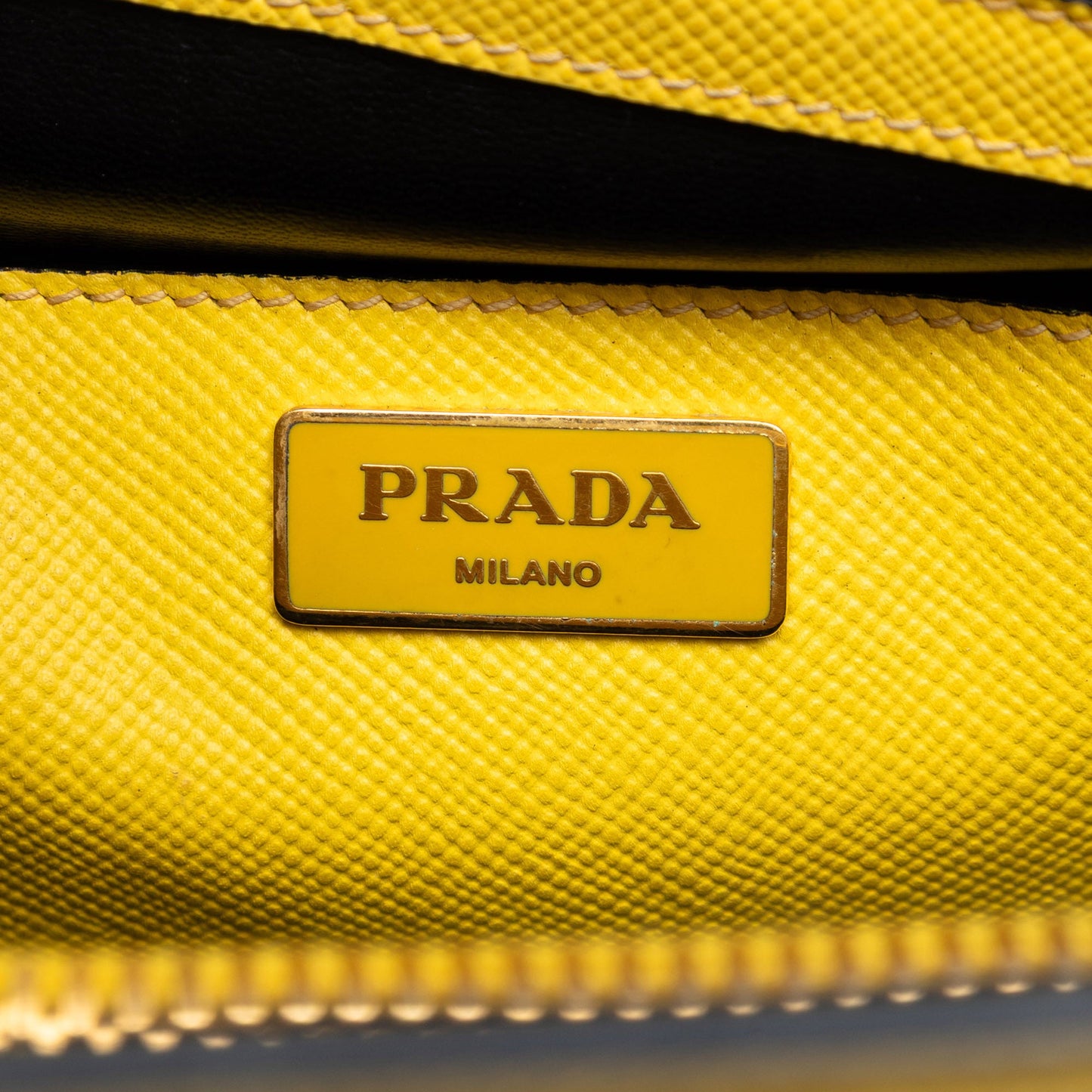 Studded Saffiano Cuir Promenade Satchel