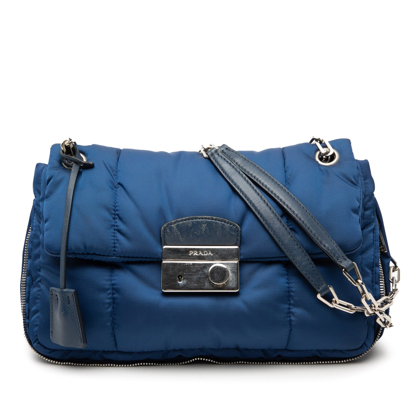 Tessuto Bomber Sound Lock Chain Flap