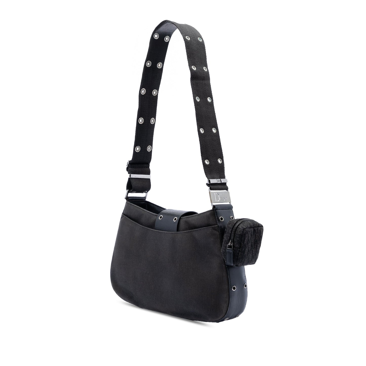 Dior Canvas Street Chic Columbus Shoulder Bag