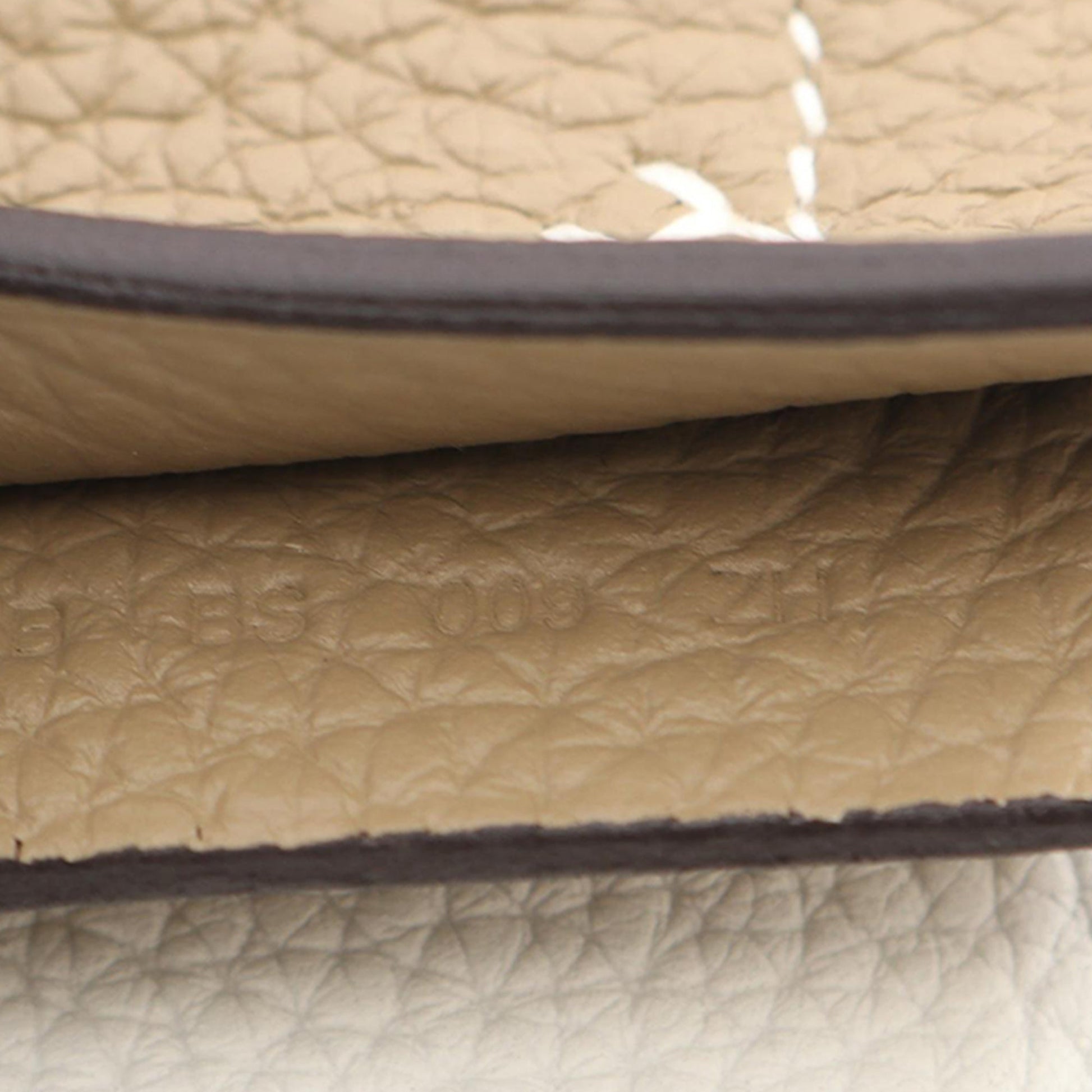 Hermès Bicolor Clemence Cabasellier 31