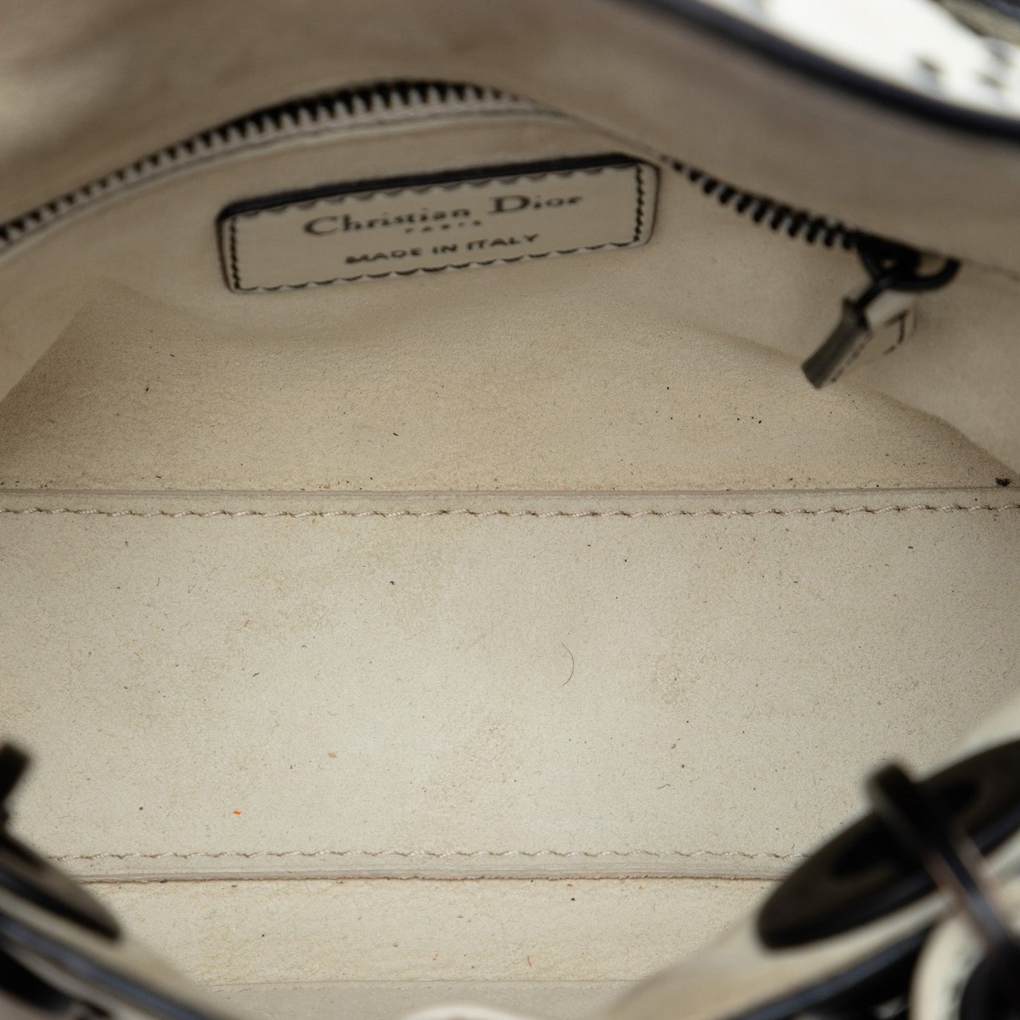 Dior Mini Lambskin Cannage Studded Supple Lady Dior