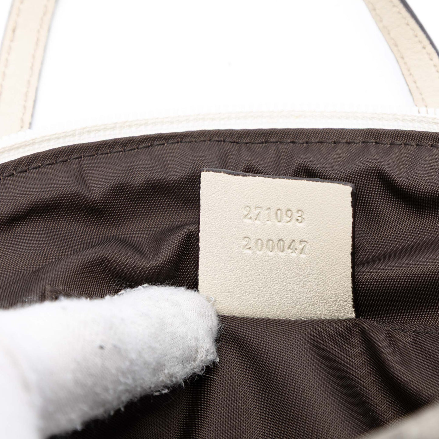 Gucci GG Supreme Zoo Handbag