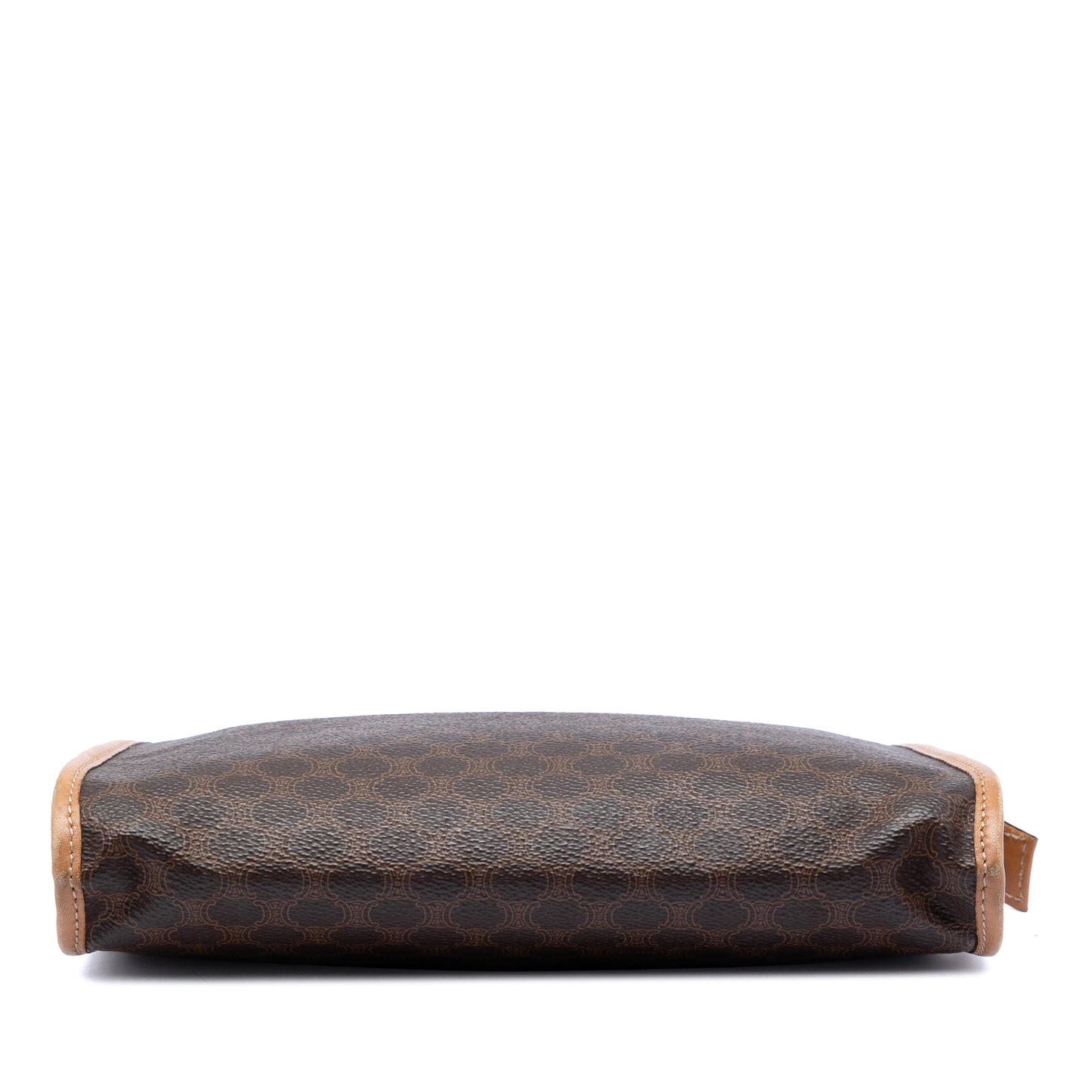 Celine Macadam Coated Canvas Clutch
