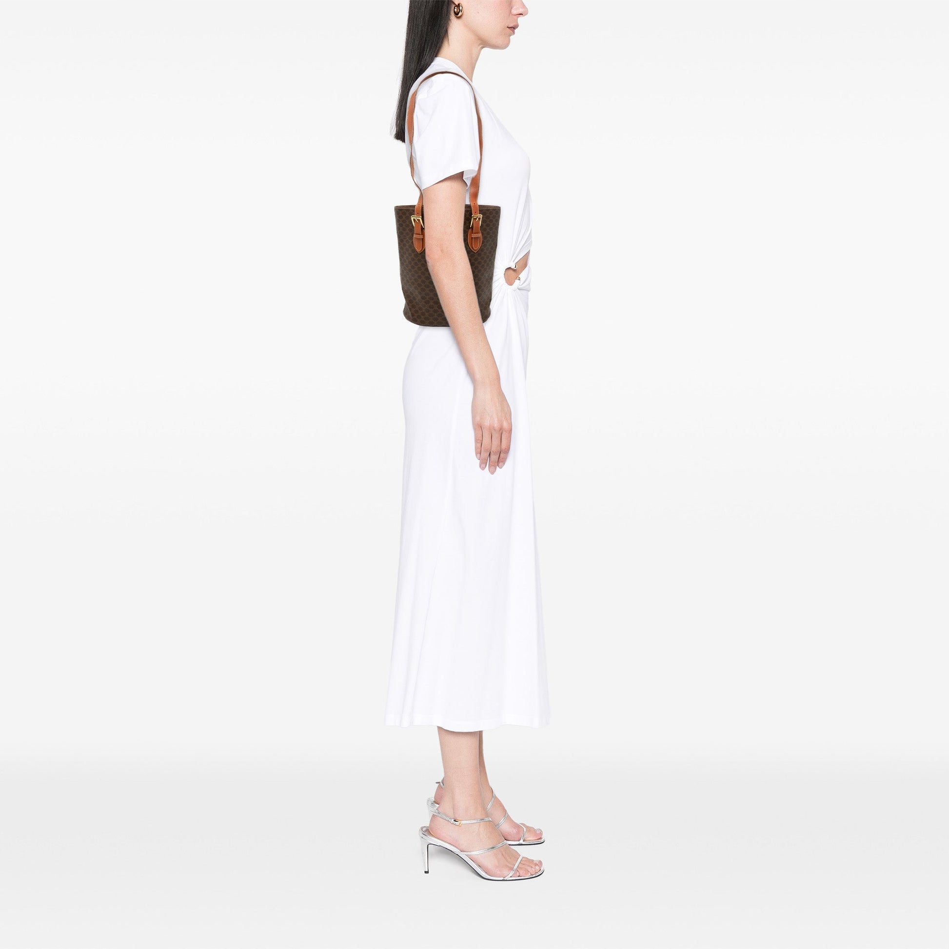 Celine Macadam Coated Canvas Tote