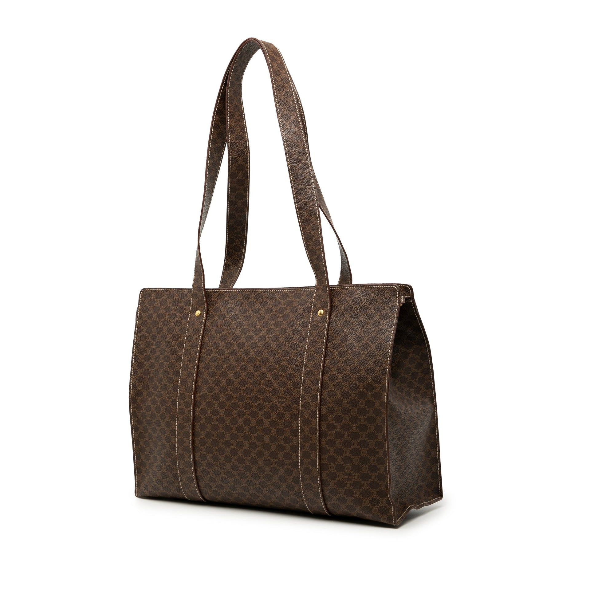 Celine Macadam Coated Canvas Tote