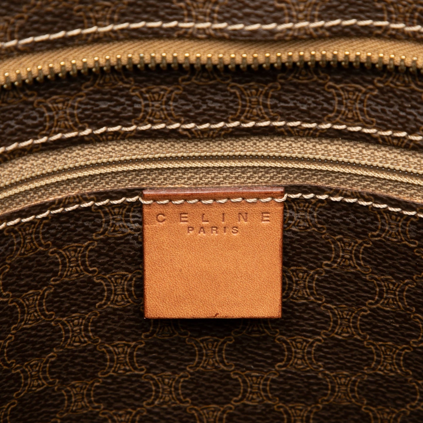 Celine Macadam Coated Canvas Tote