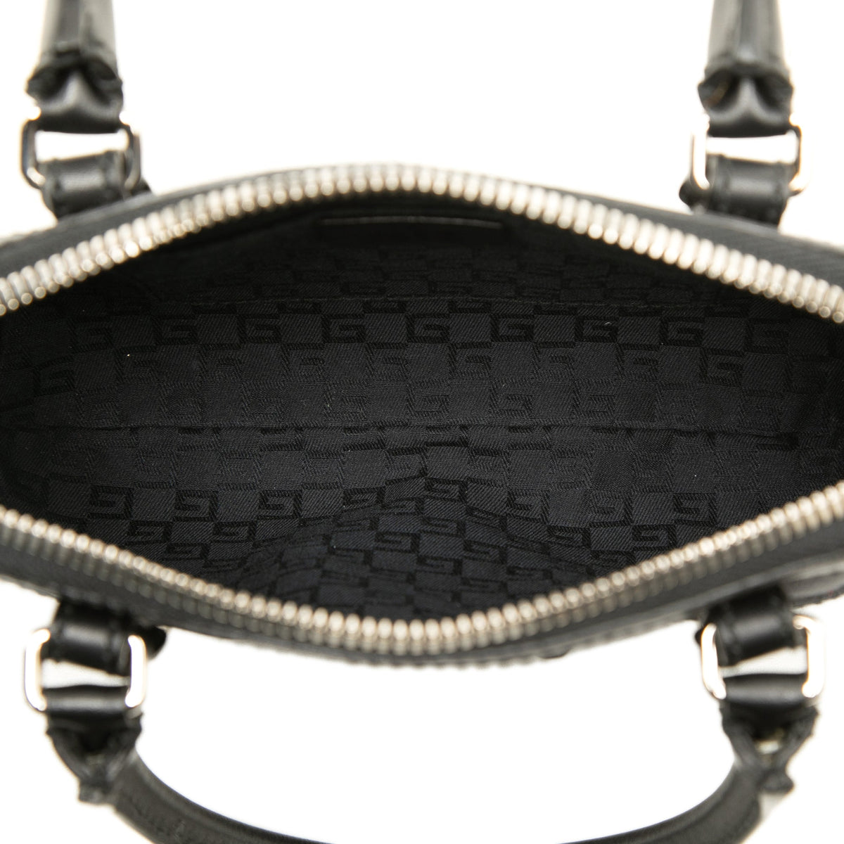 Gucci Canvas Reins Handbag