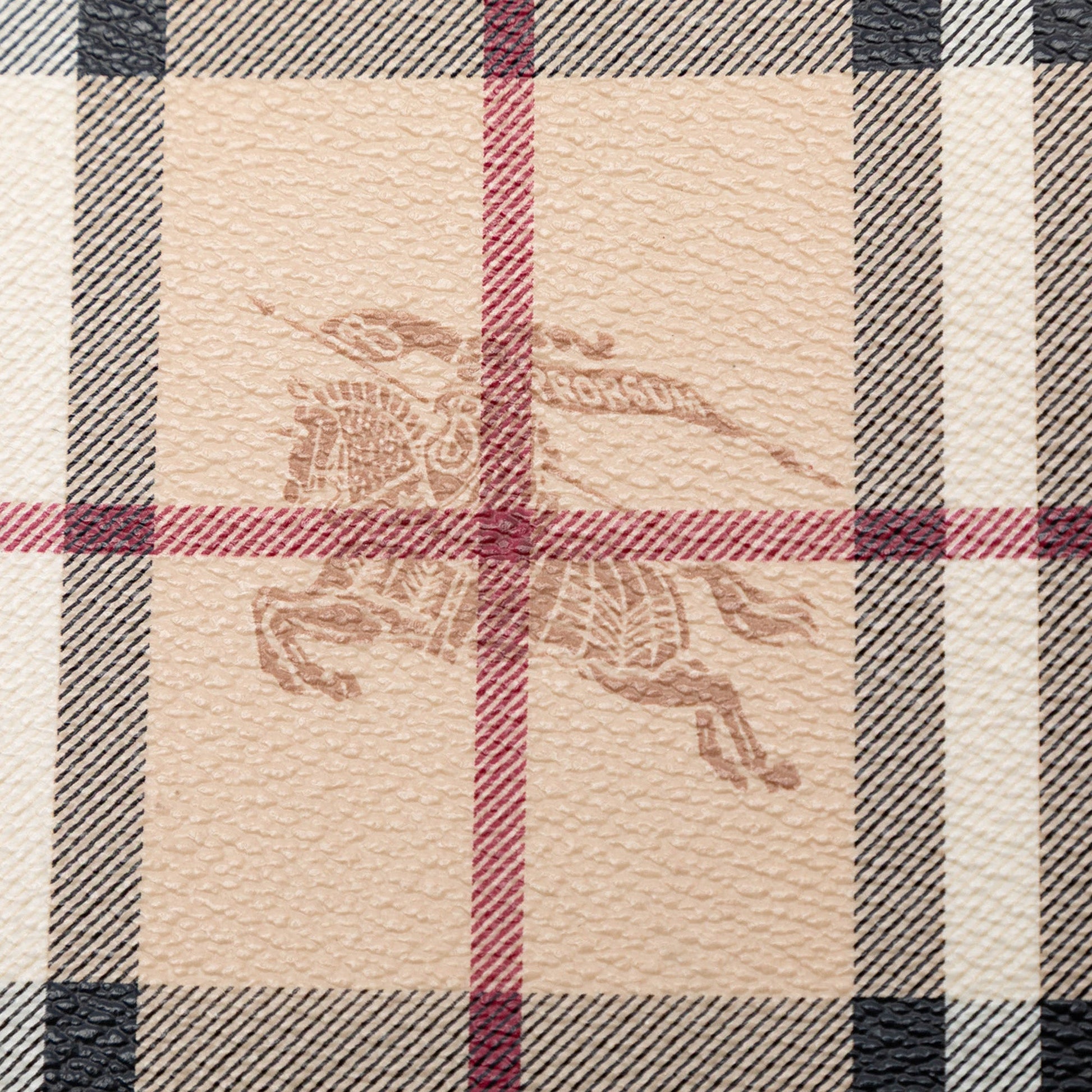 Burberry Haymarket Check Coated Canvas Peyton Crossbody