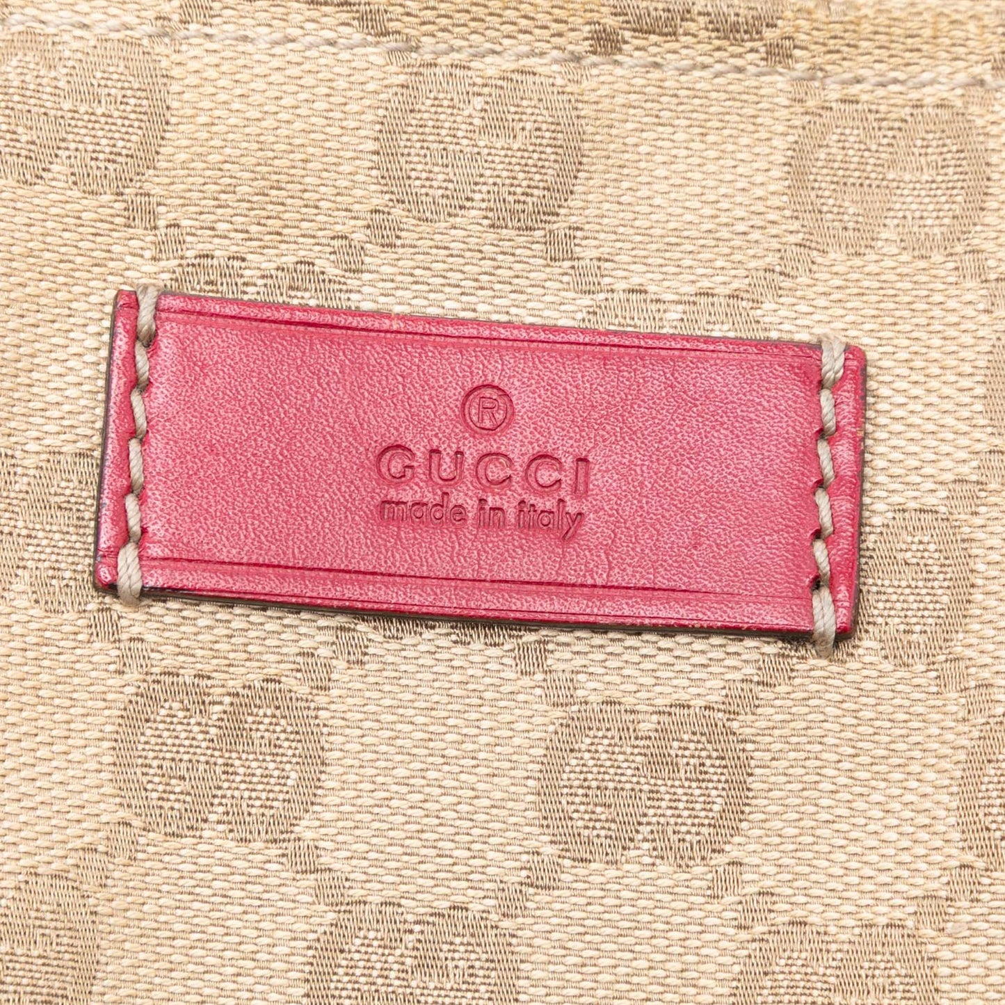 Gucci GG Canvas Web Vertical Tote