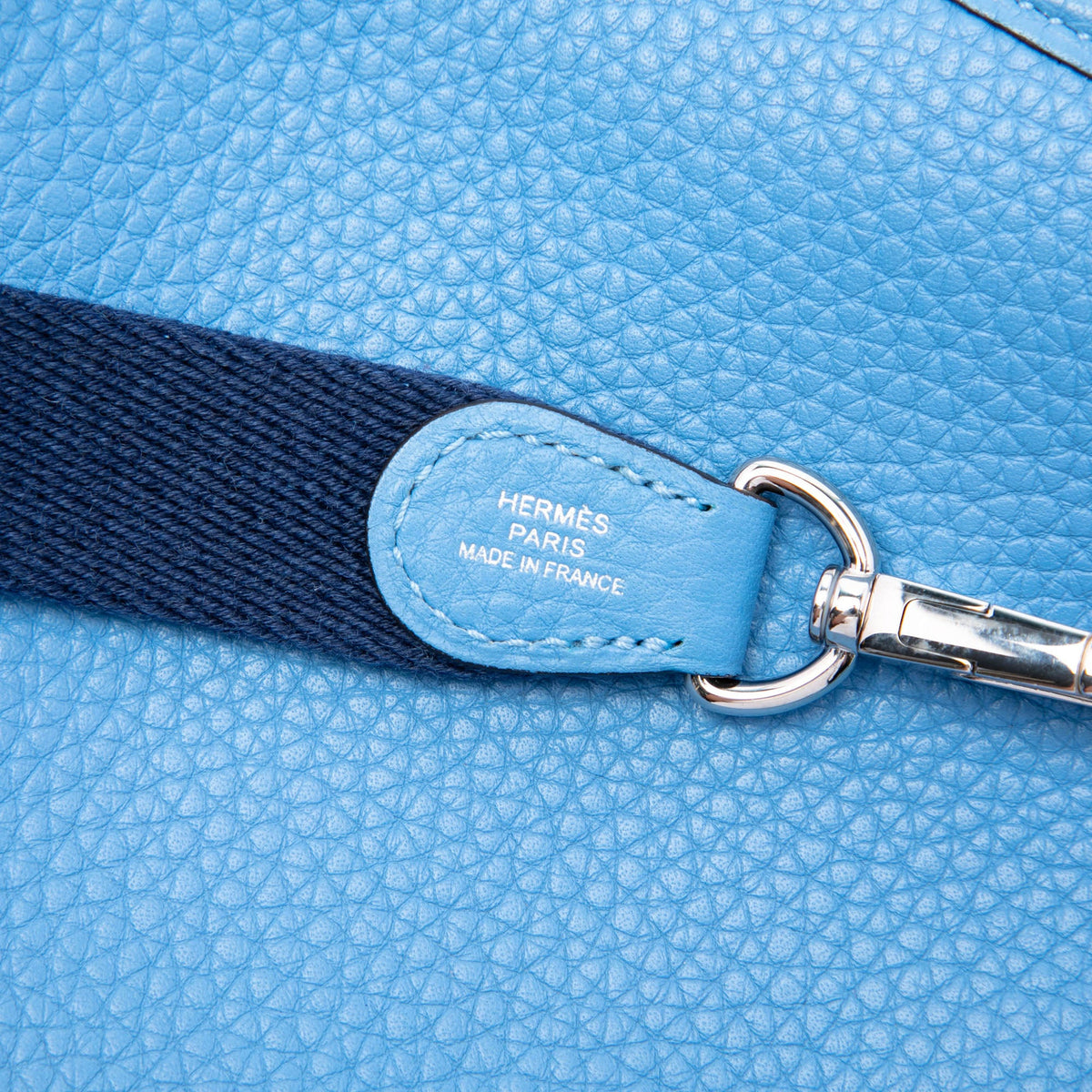 Hermès Clemence Evelyne I 16 Amazone — Blue