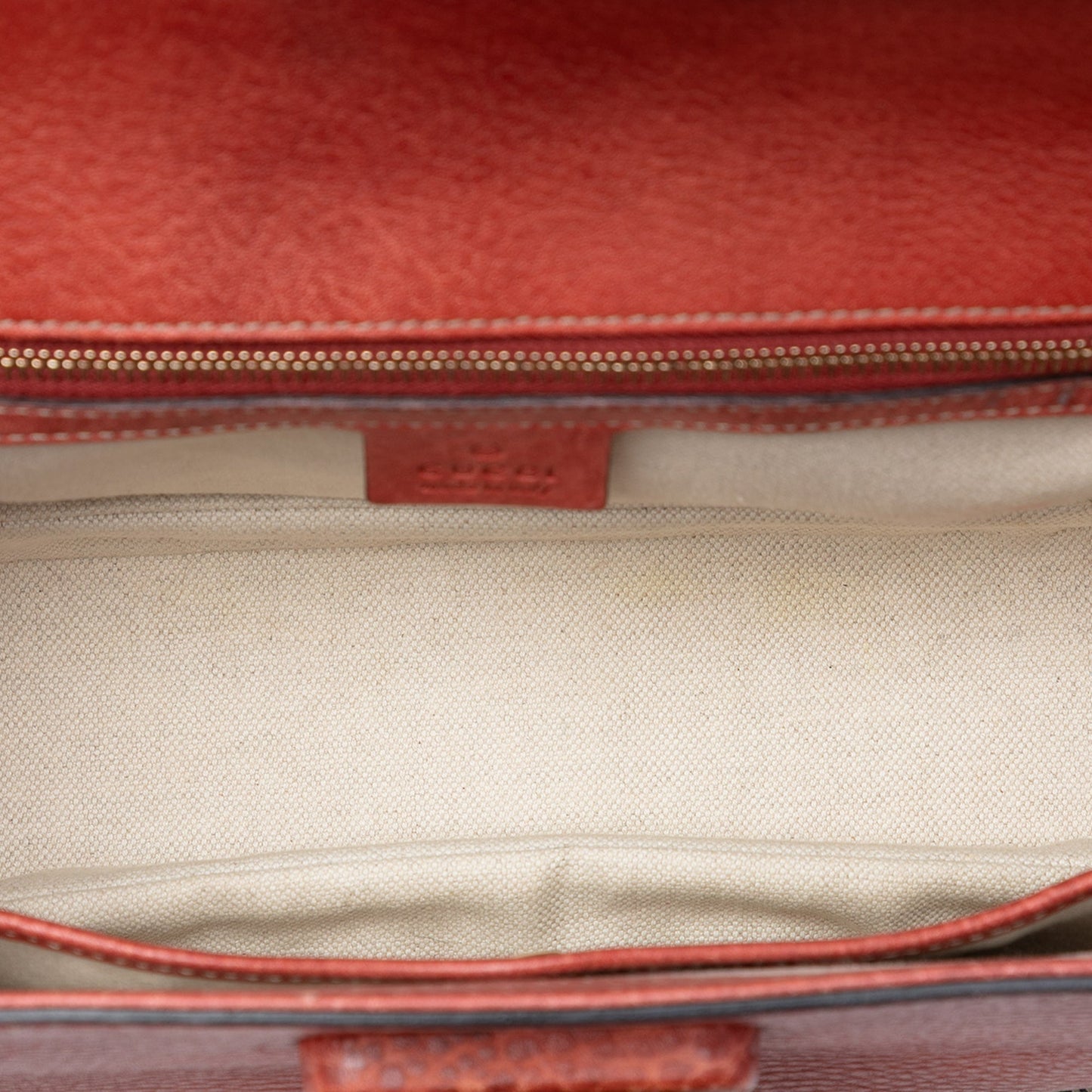 Gucci Medium Leather New Bamboo Satchel