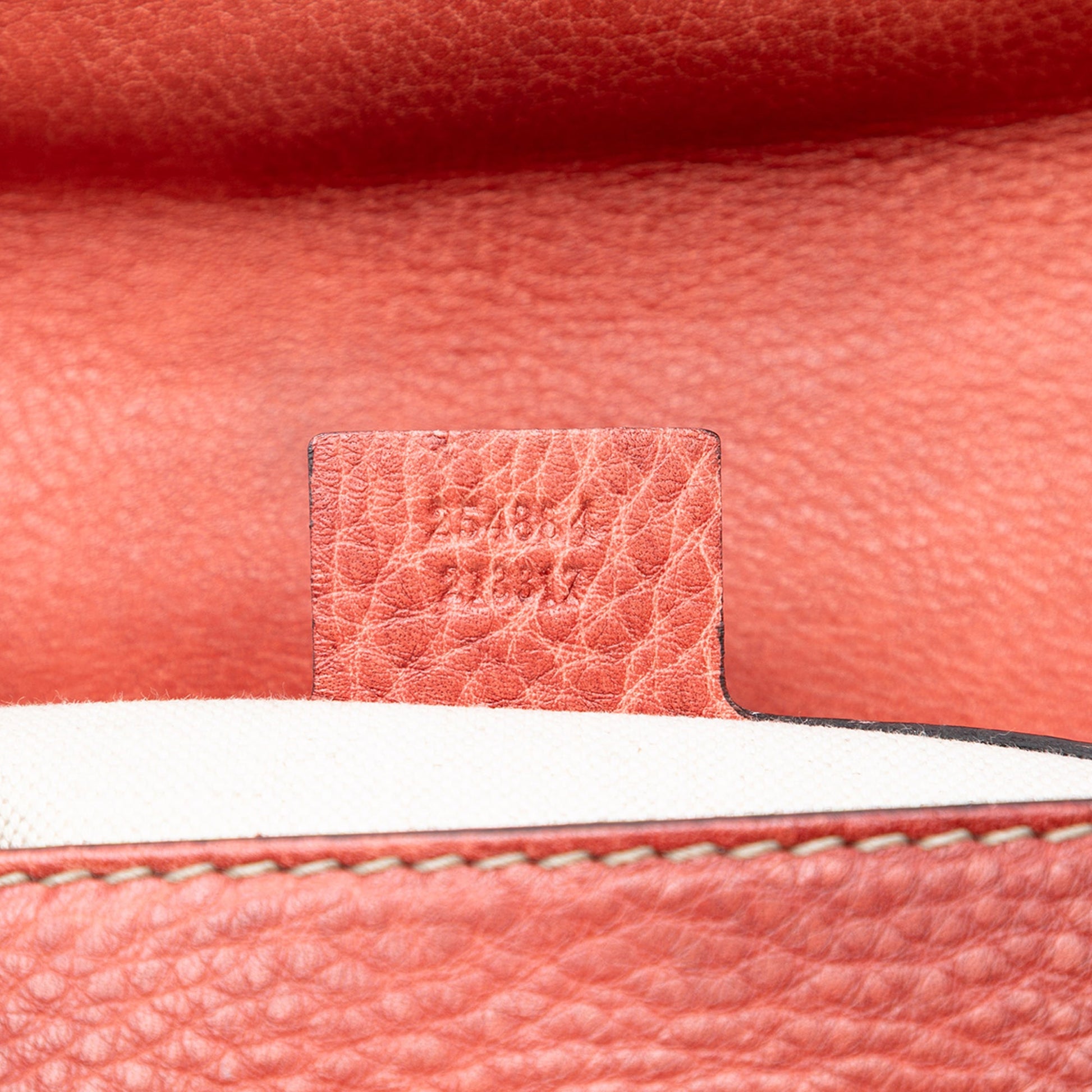 Gucci Medium Leather New Bamboo Satchel
