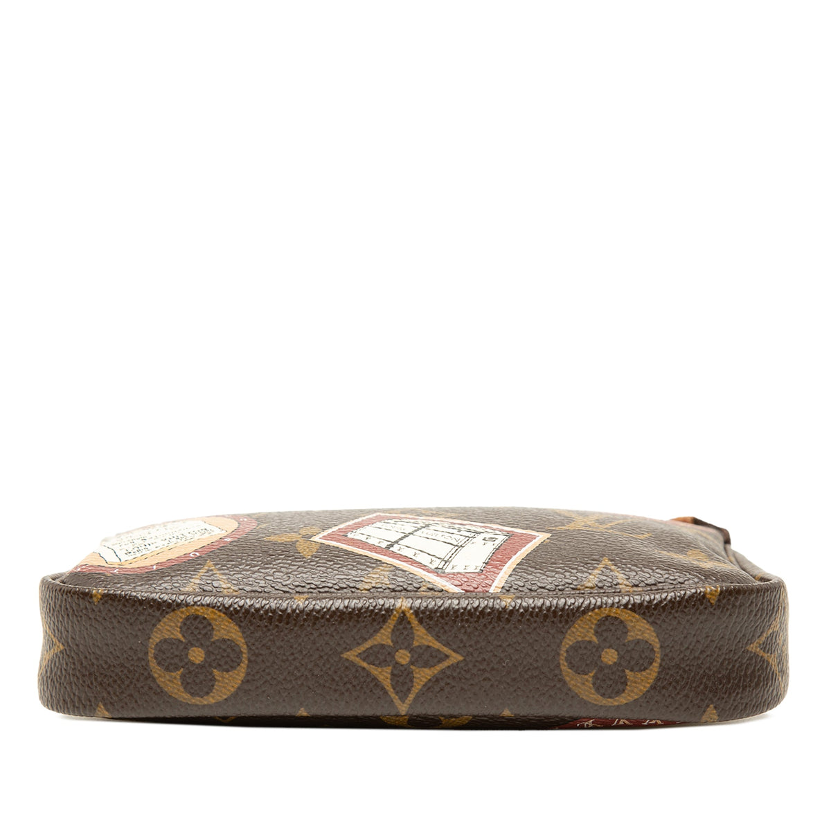 Louis Vuitton Monogram Trunks and Bags Patch Mini Pochette Accessoires