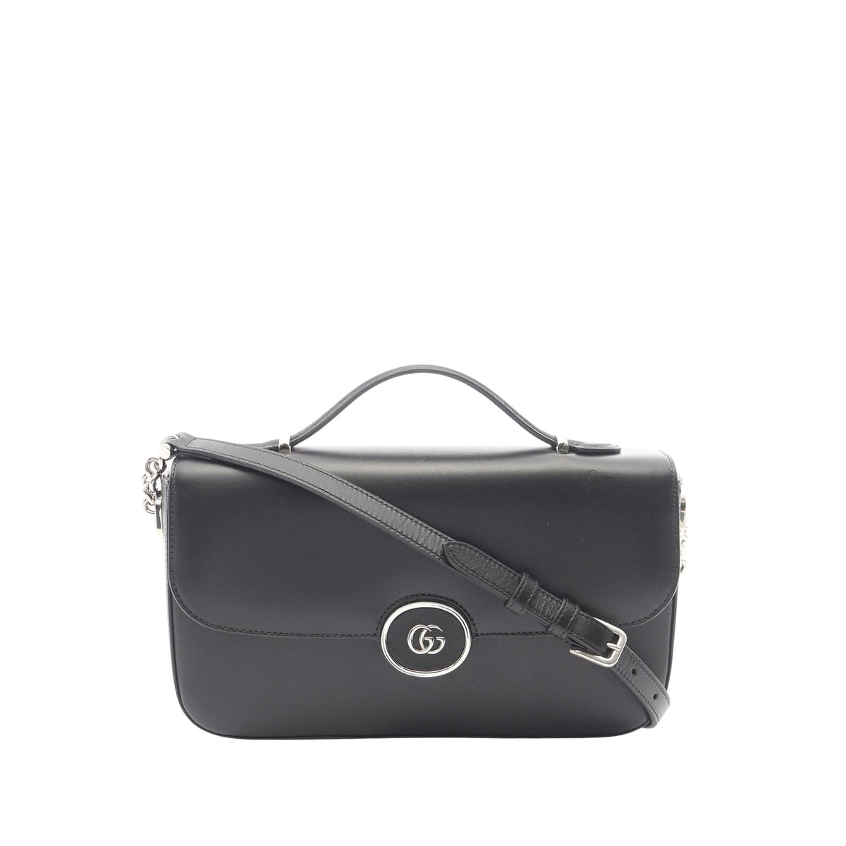 Gucci Small Leather Petite GG Satchel