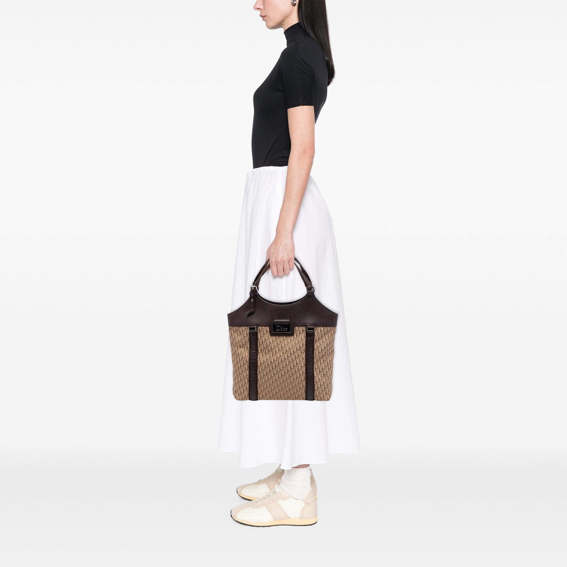 Dior Diorissimo Trotter Canvas Street Chic Tote