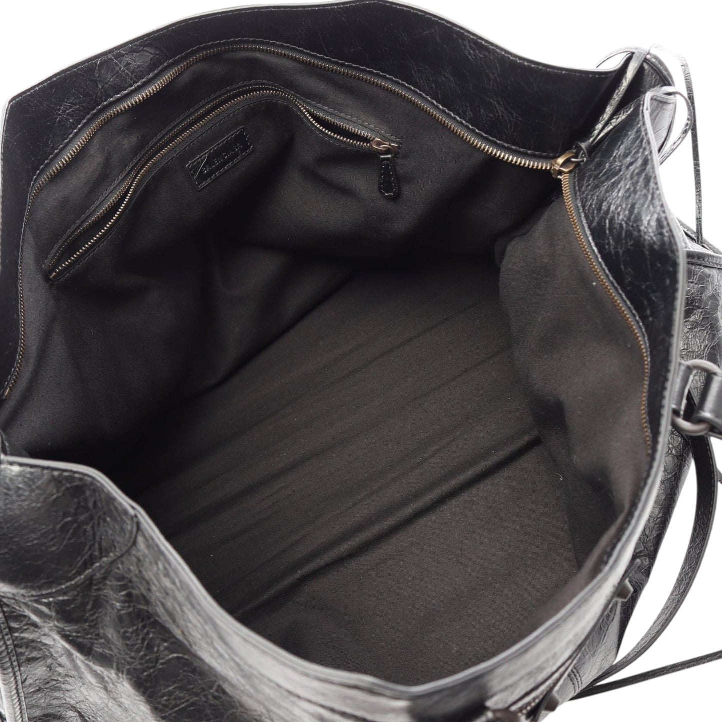 Balenciaga Lambskin Motocross Le City Travel Bag