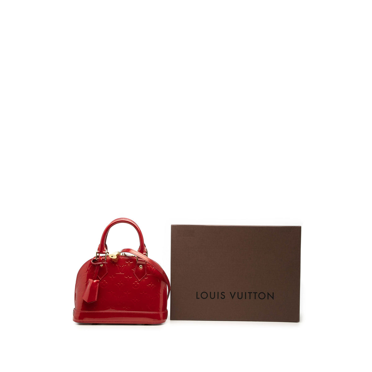 Louis Vuitton Monogram Vernis Alma BB