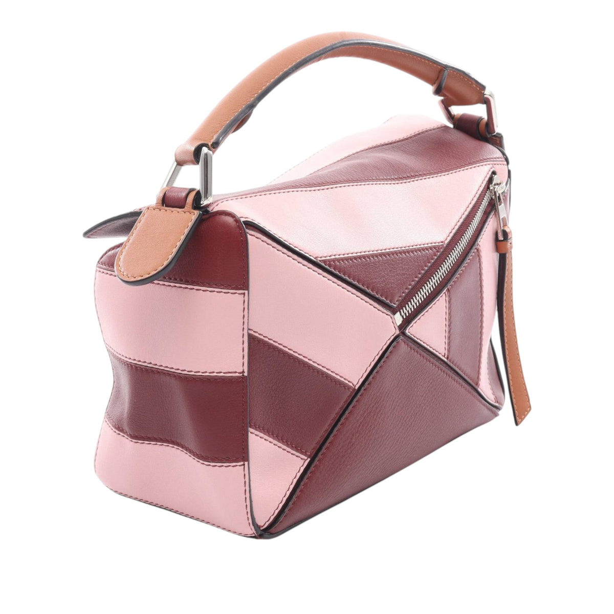 LOEWE Small Calfskin Rugby Puzzle Satchel