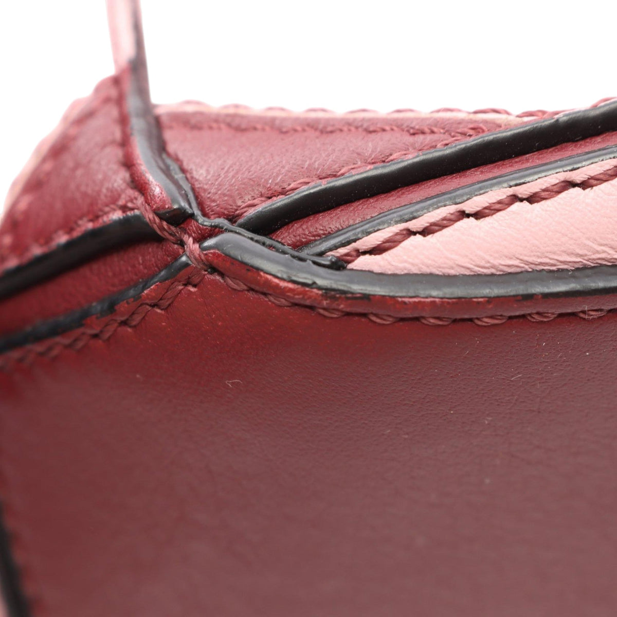 LOEWE Small Calfskin Rugby Puzzle Satchel