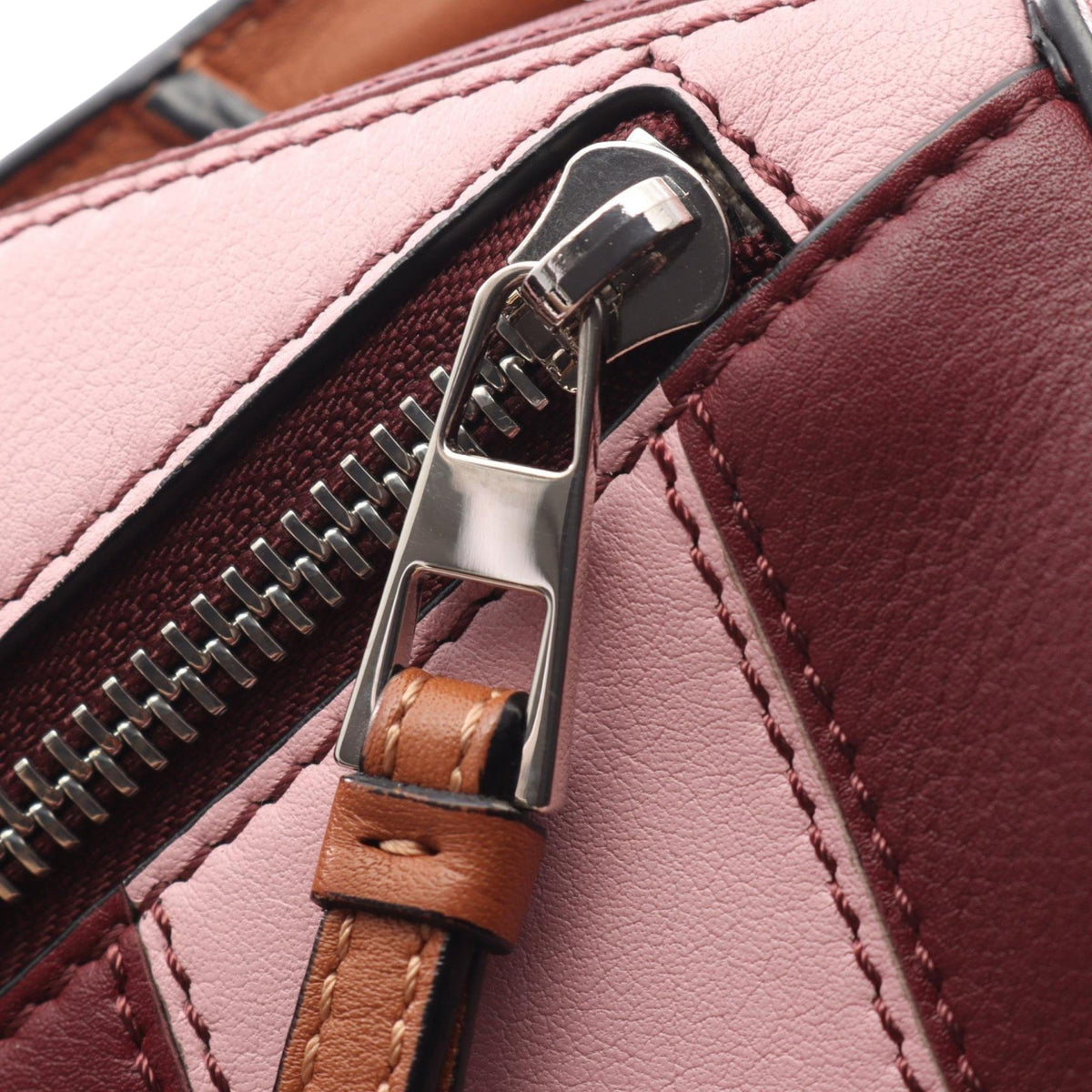 LOEWE Small Calfskin Rugby Puzzle Satchel