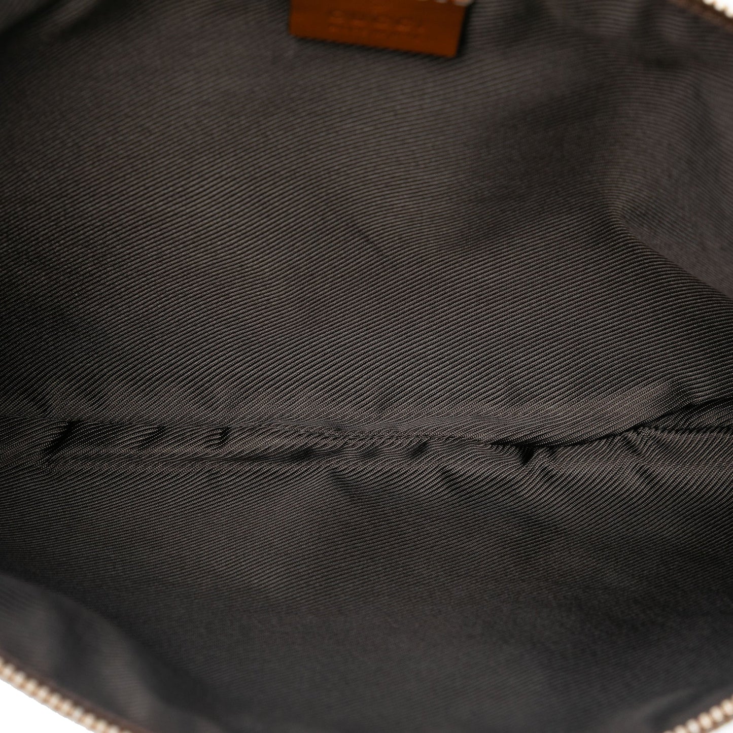 Gucci GG Nylon Top Zip Clutch