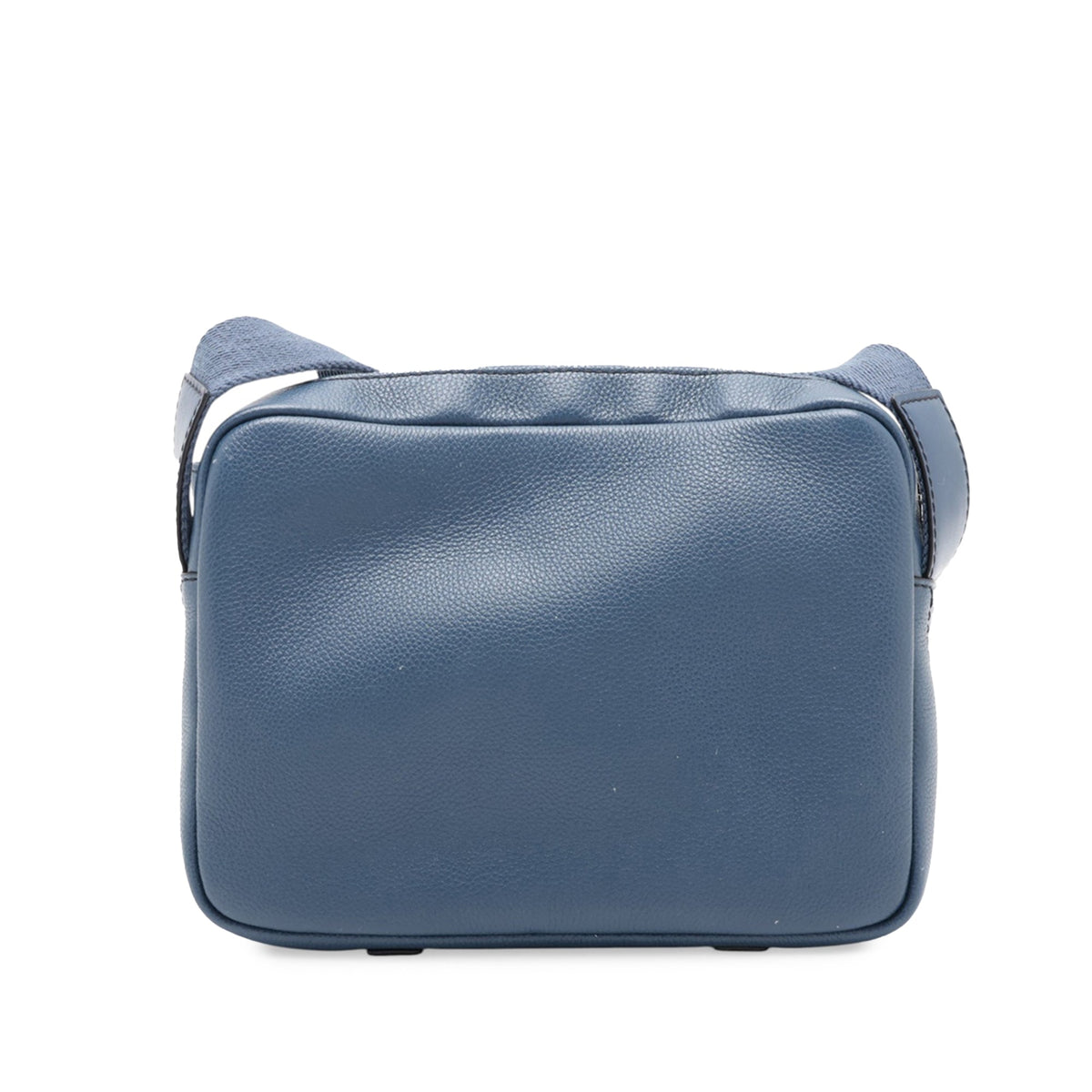 LOEWE Soft Grained Calfskin Military Messenger Bag XS — Blue
