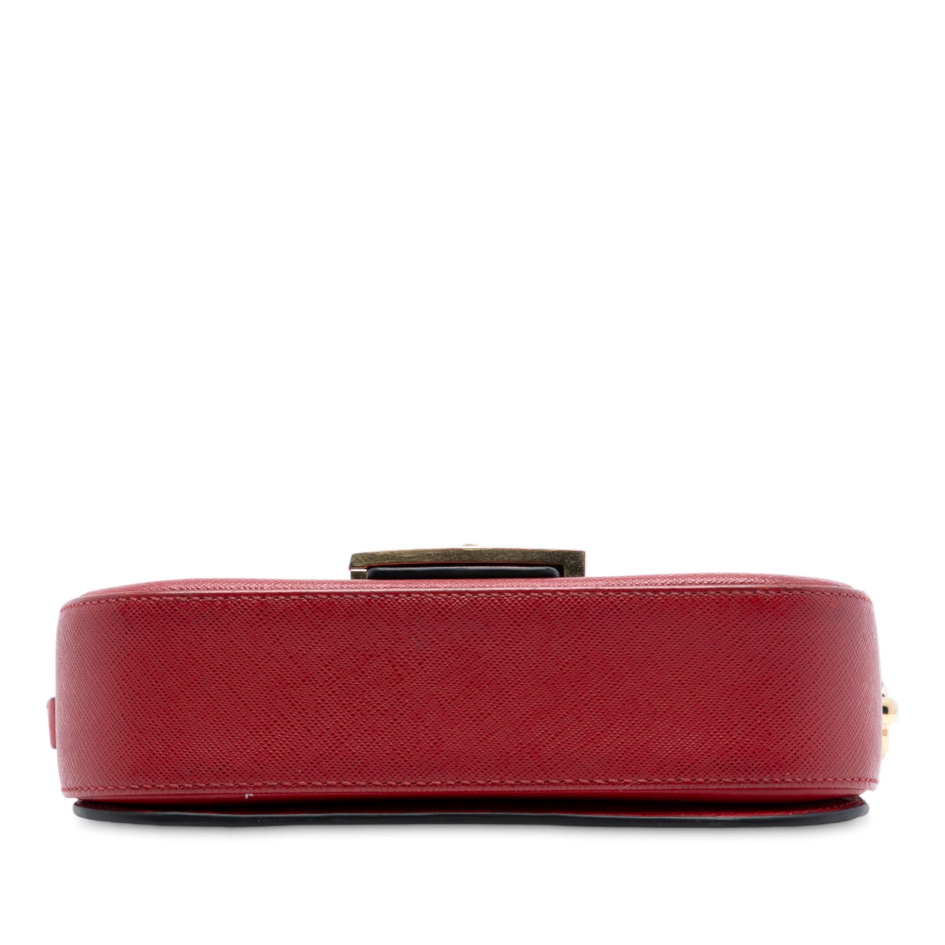 Prada Saffiano Lux Embleme Crossbody