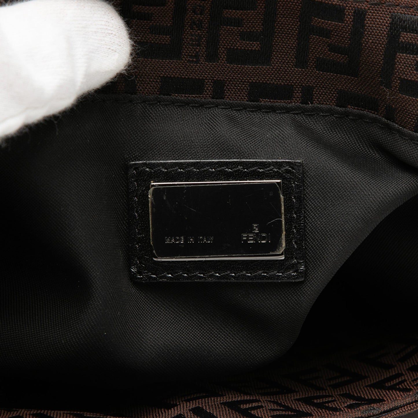 Fendi Zucchino Canvas Tote