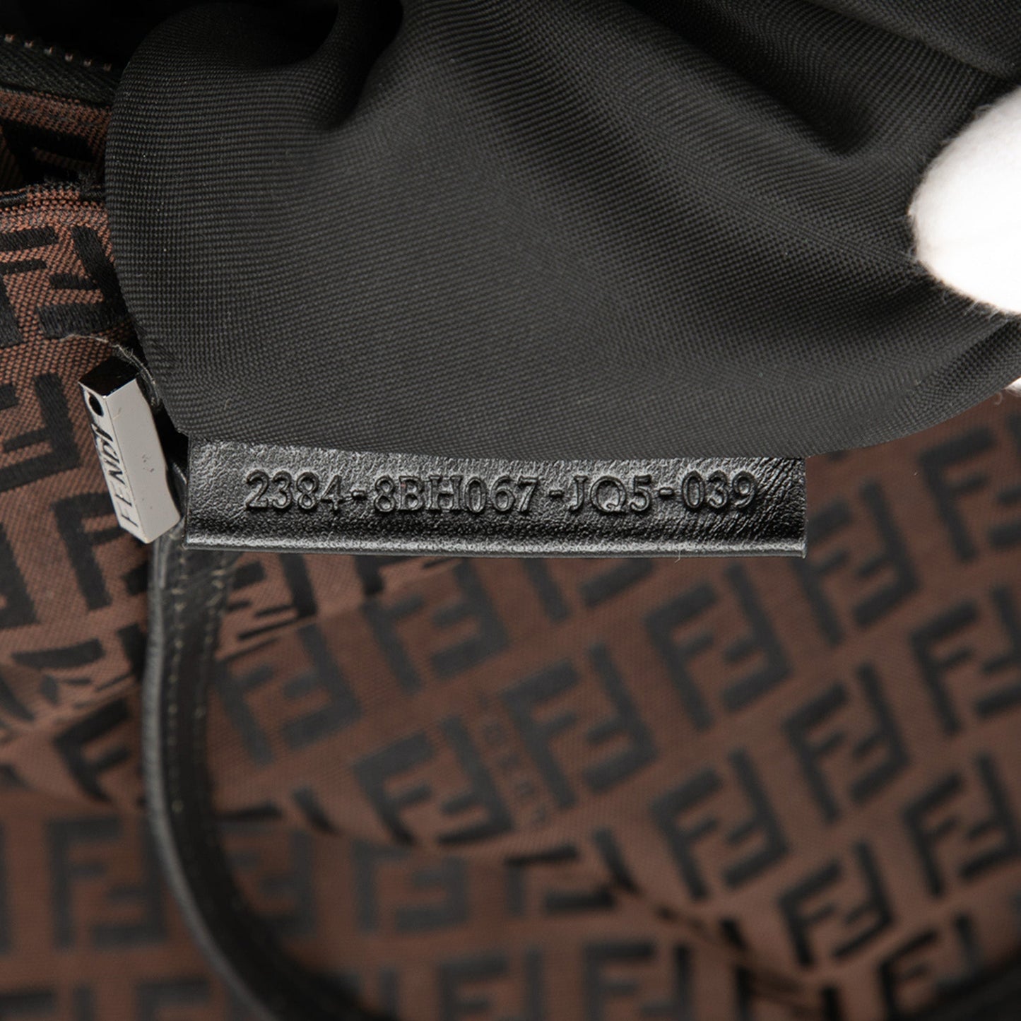 Fendi Zucchino Canvas Tote
