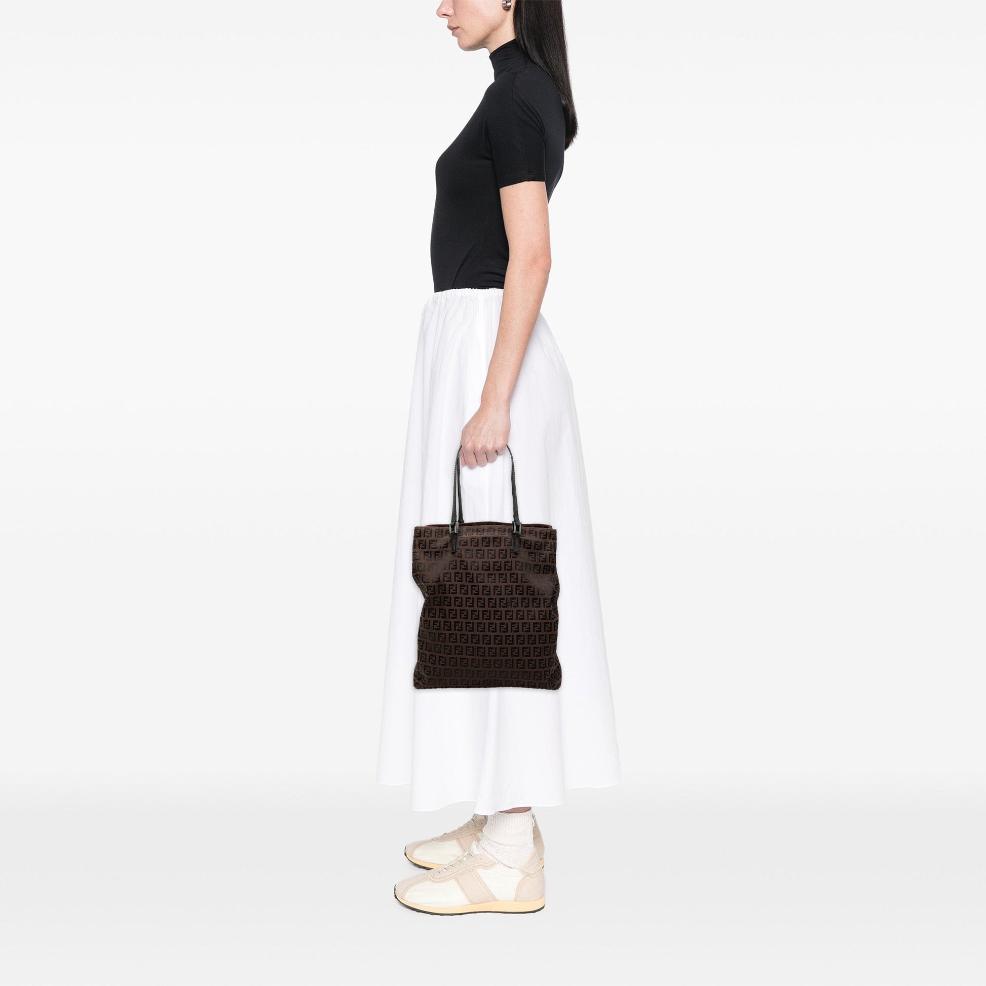 Fendi Zucchino Canvas Tote