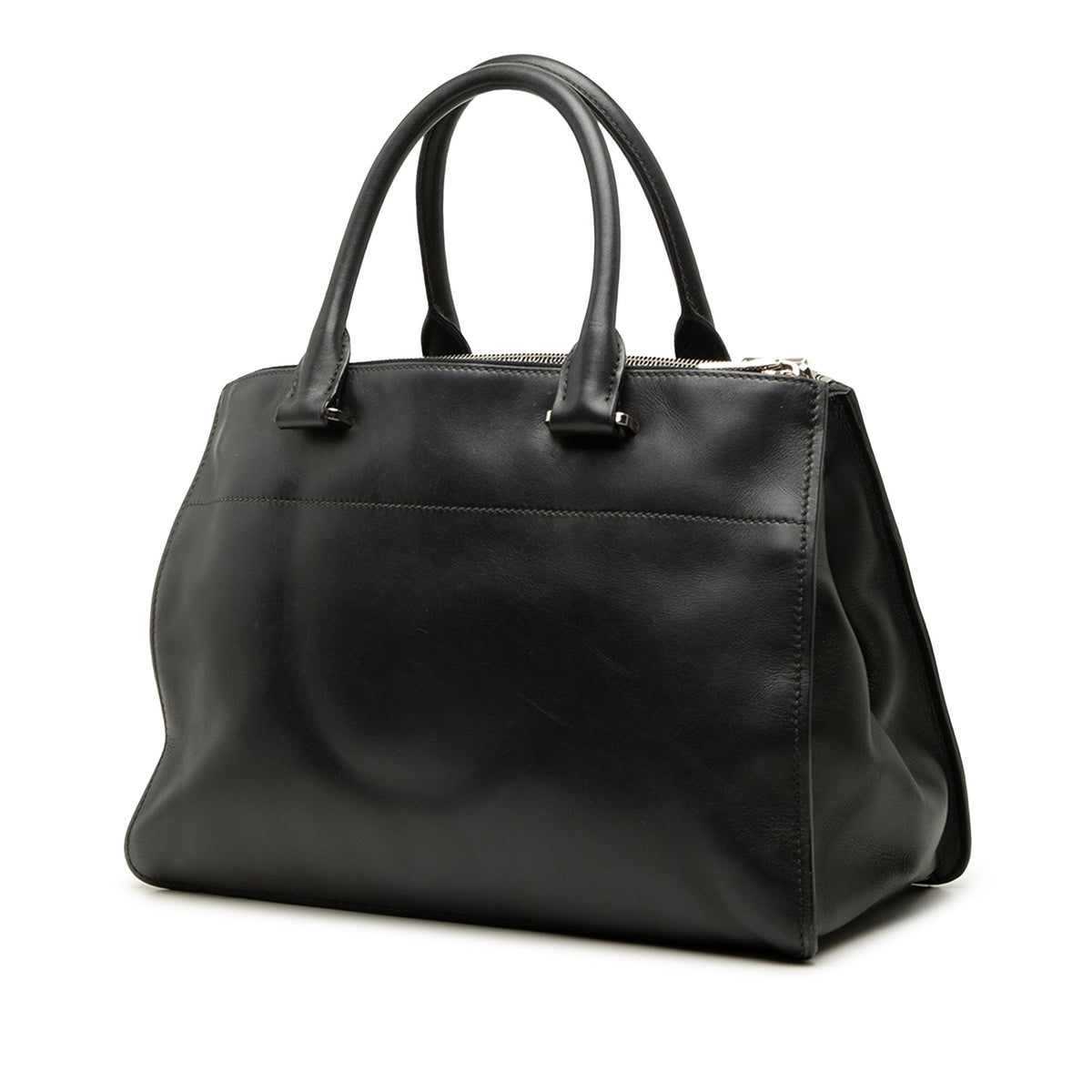 Prada City Calf Twin Pocket Satchel