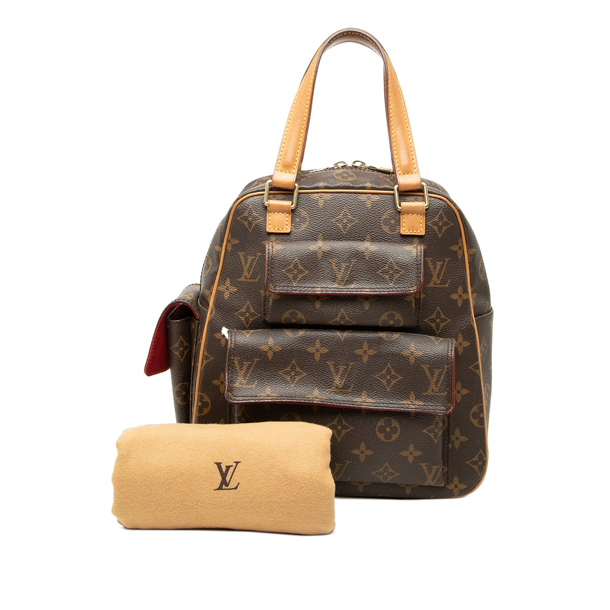 Louis Vuitton Monogram Excentri Cite — Brown