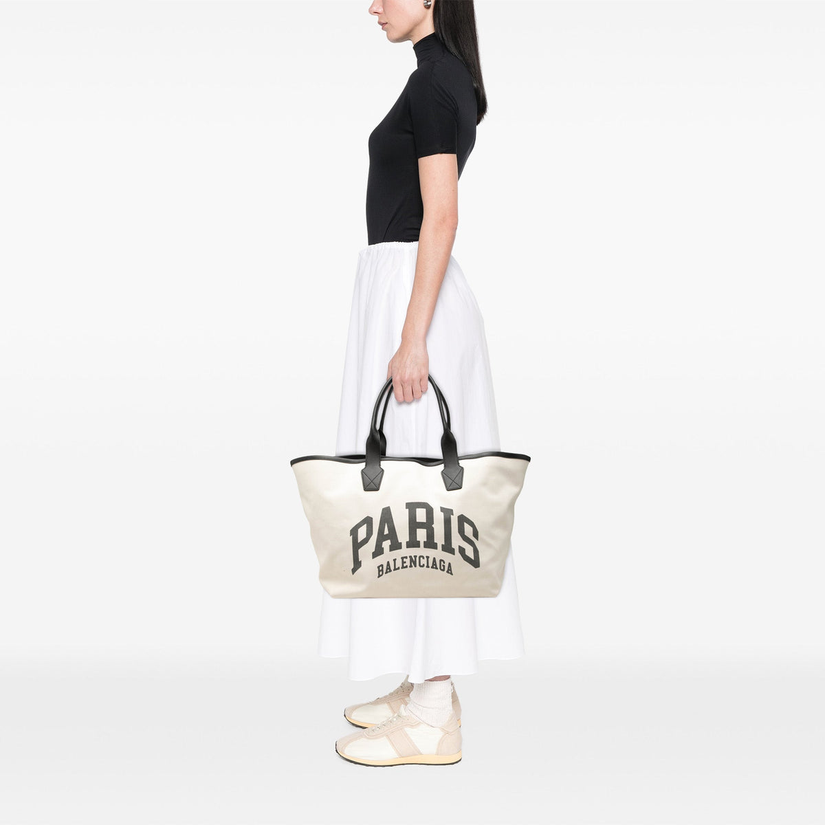 Balenciaga Large Canvas Cities Paris Jumbo Tote