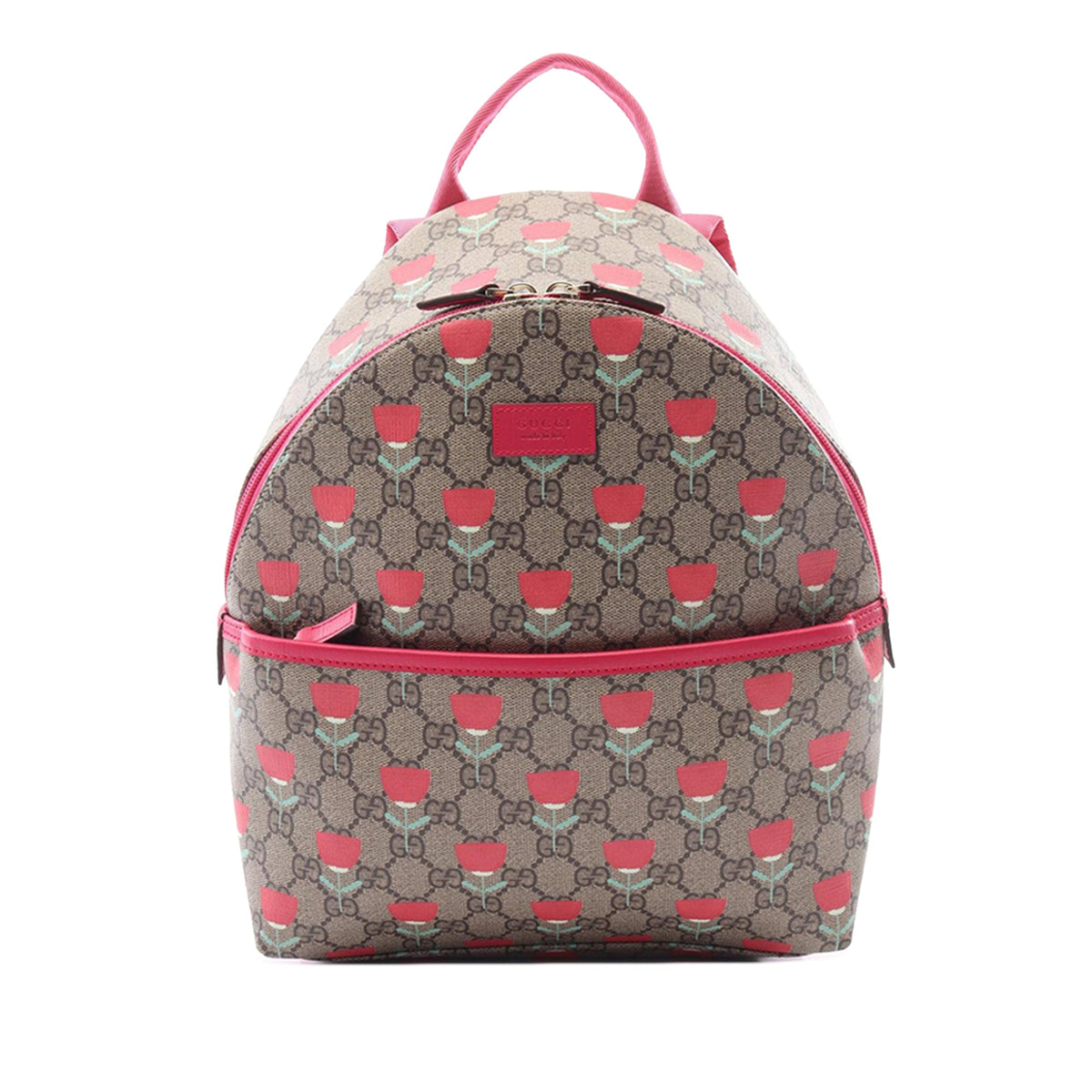 Gucci GG Supreme Kids Flower Backpack