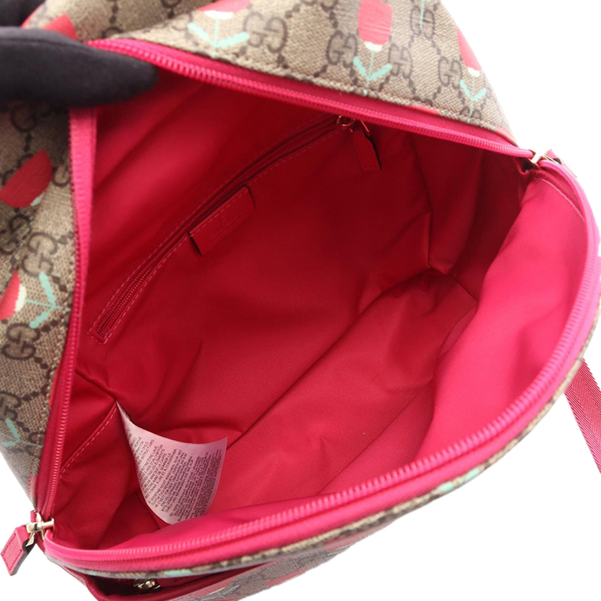 Gucci GG Supreme Kids Flower Backpack