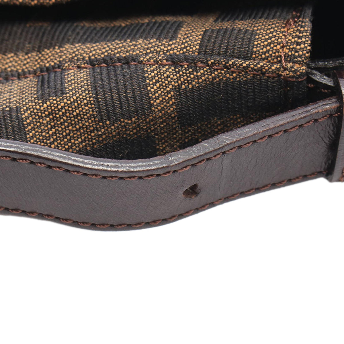 Fendi Zucca Canvas Mamma Forever — Brown
