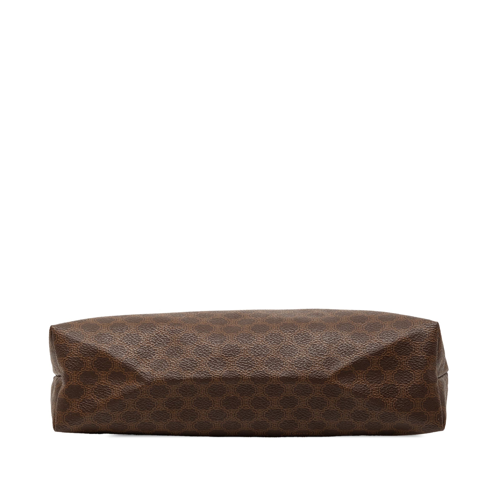 Celine Macadam Coated Canvas Clutch