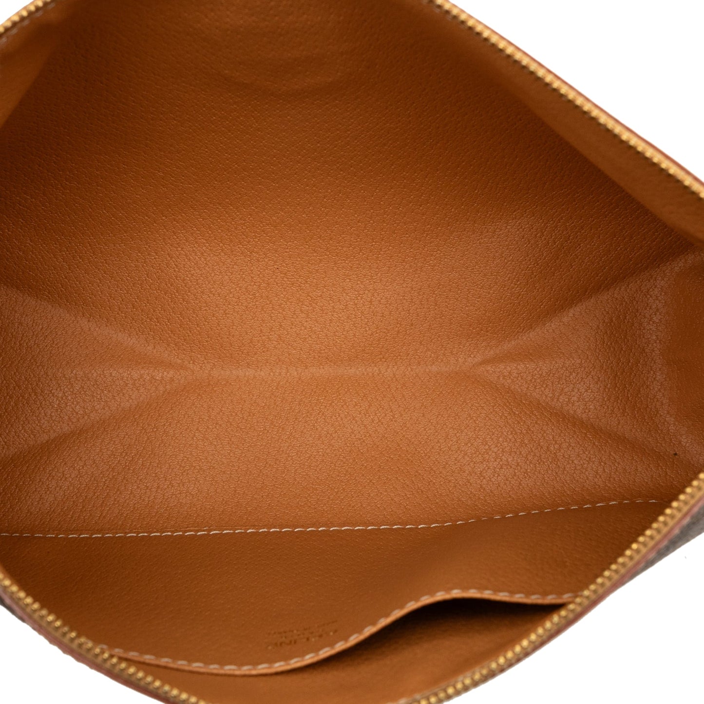 Celine Macadam Coated Canvas Clutch