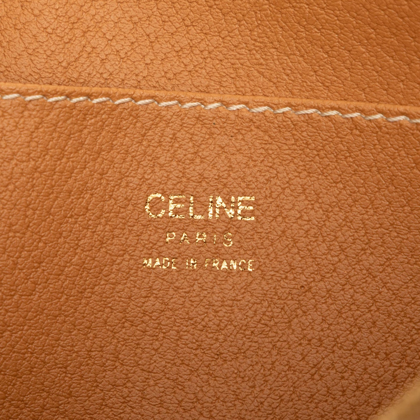 Celine Macadam Coated Canvas Clutch