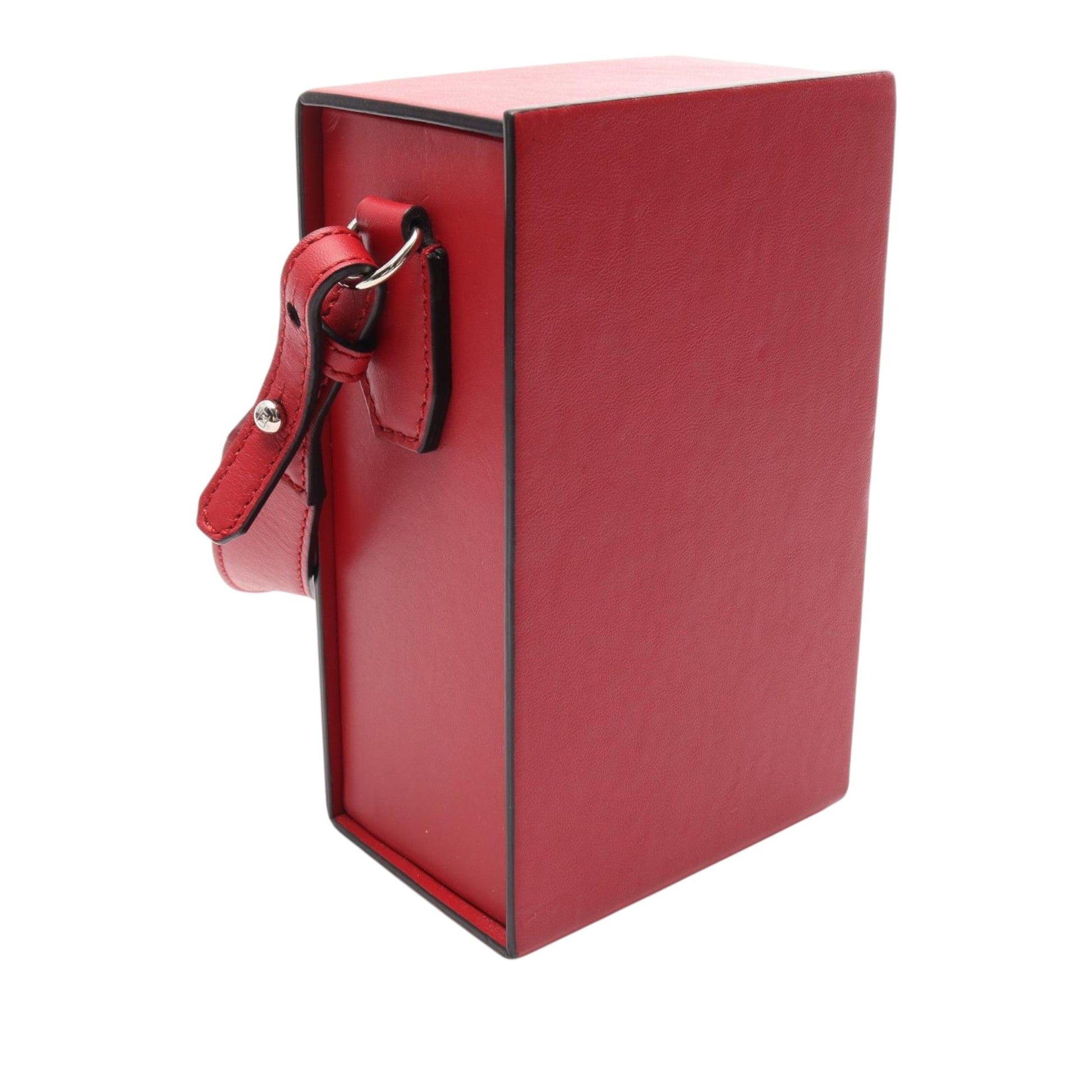 Fendi Vitello Fluffy Logo Vertical Box